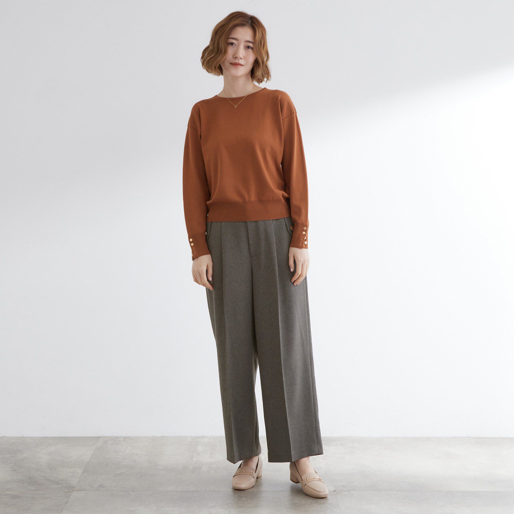 grove「【洗える】着回し優秀！フラップポケットワイドパンツ」|その他|