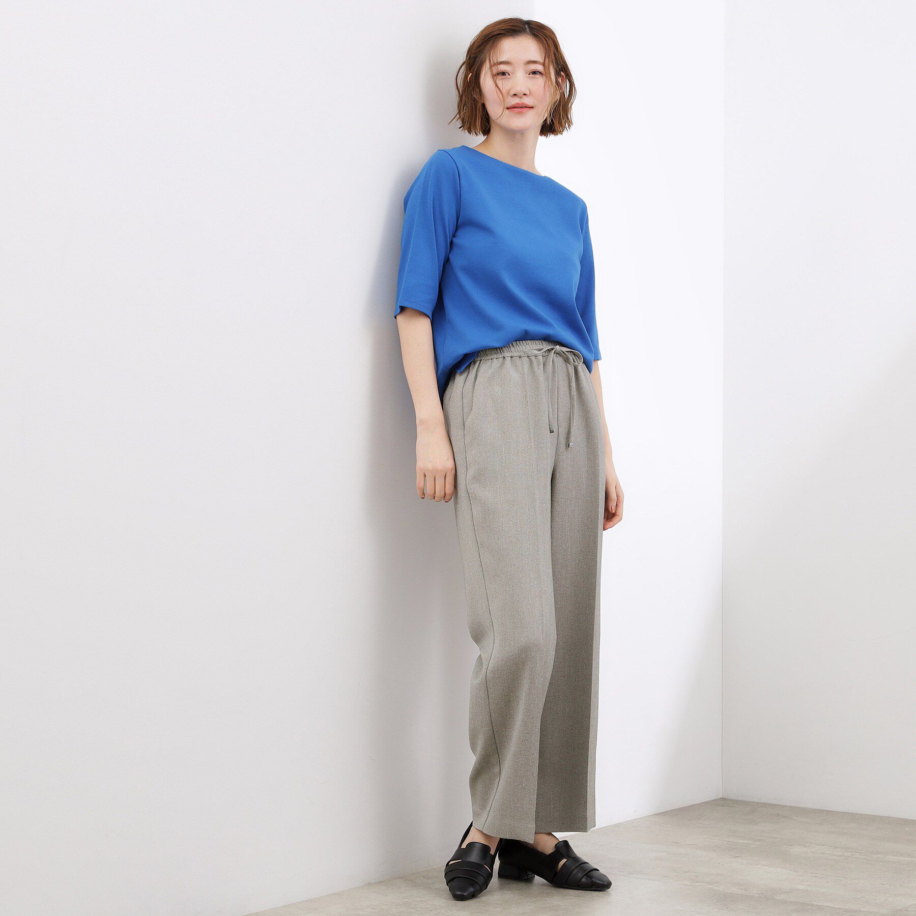 grove「【貴島明日香さん着用・カセット服】リネンライクソフトフレアパンツ」|その他|