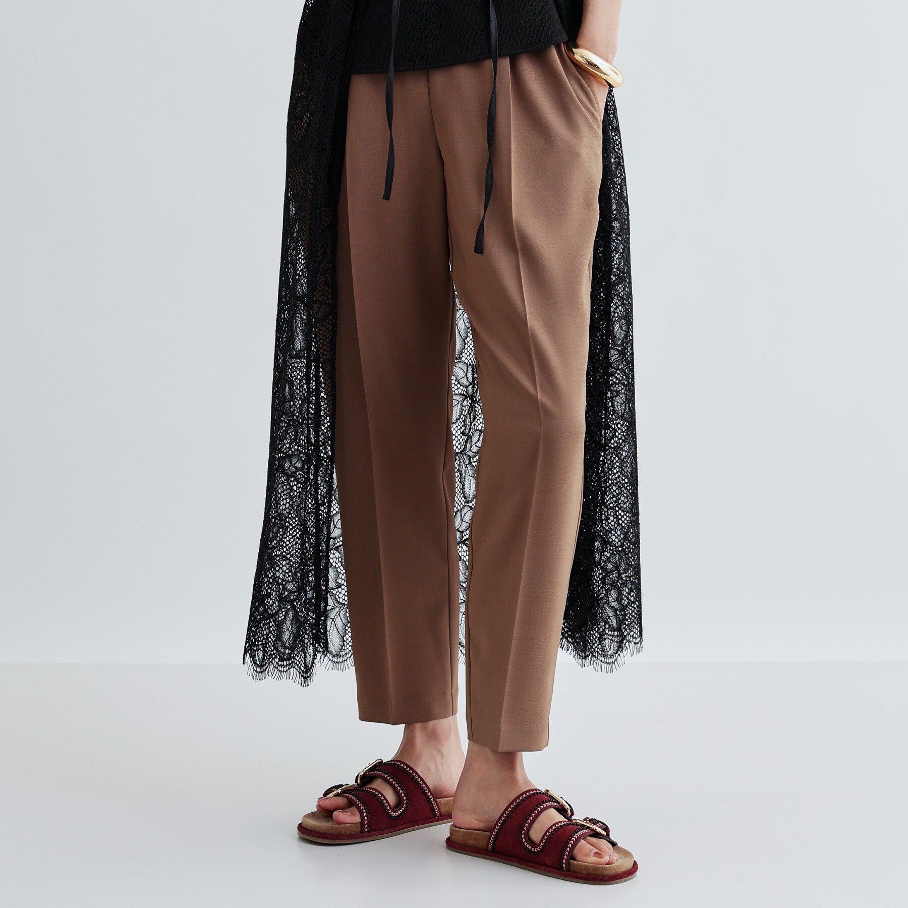 GALLEST「【接触冷感／セットアップ対応】イージーテーパードパンツ【通勤・セレモニー】」|その他|