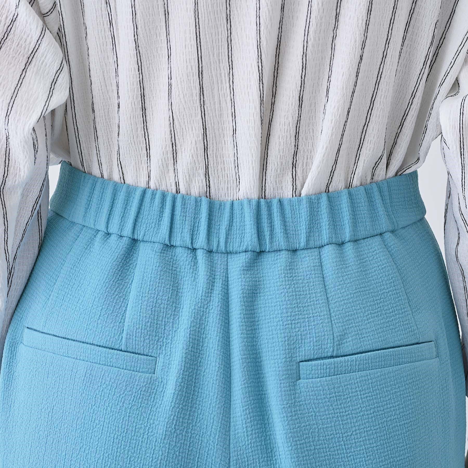 INDIVI「【洗える】サイドライン ストレートパンツ」|その他|