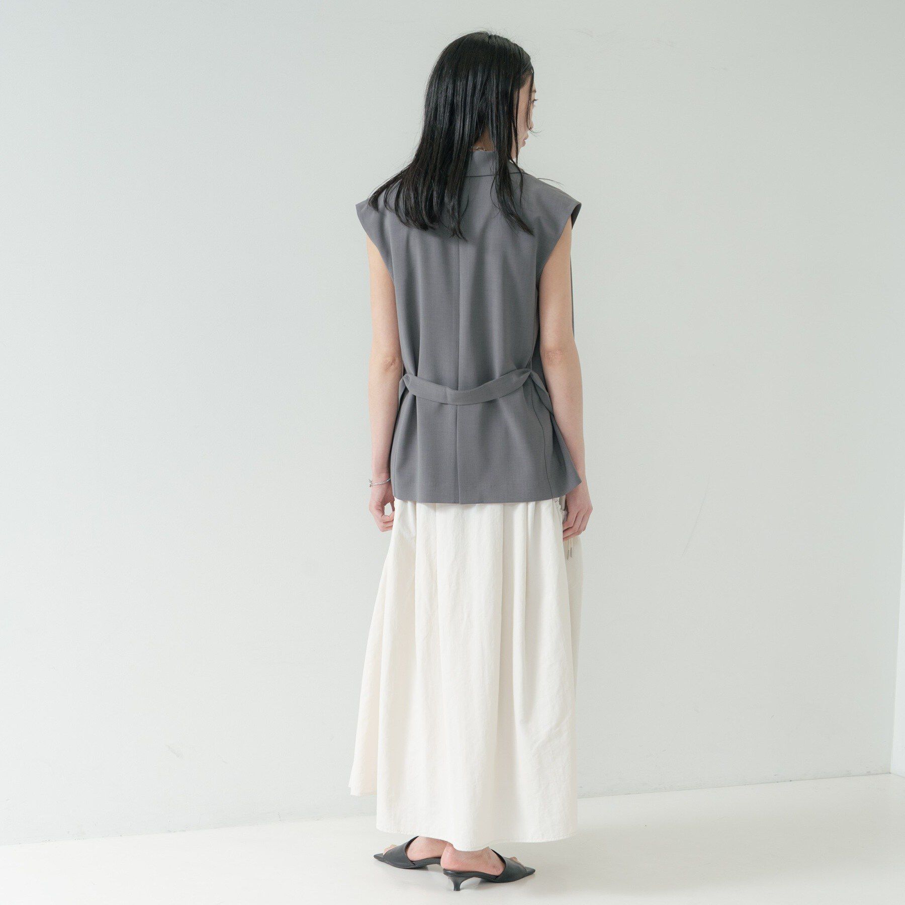 GALLEST「ギャザーポケットスカート」|スカート|