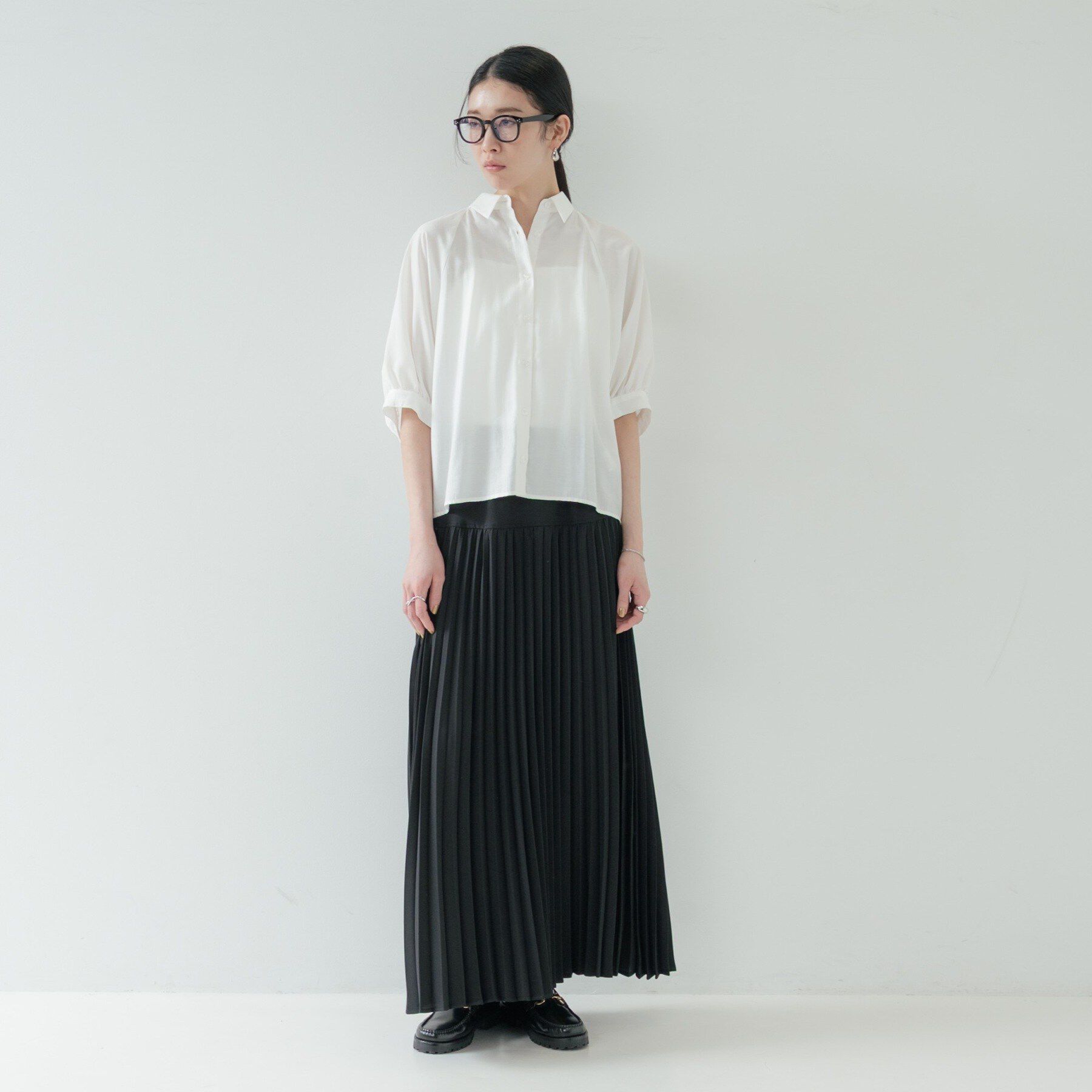 GALLEST「プリーツロングスカート」|スカート|