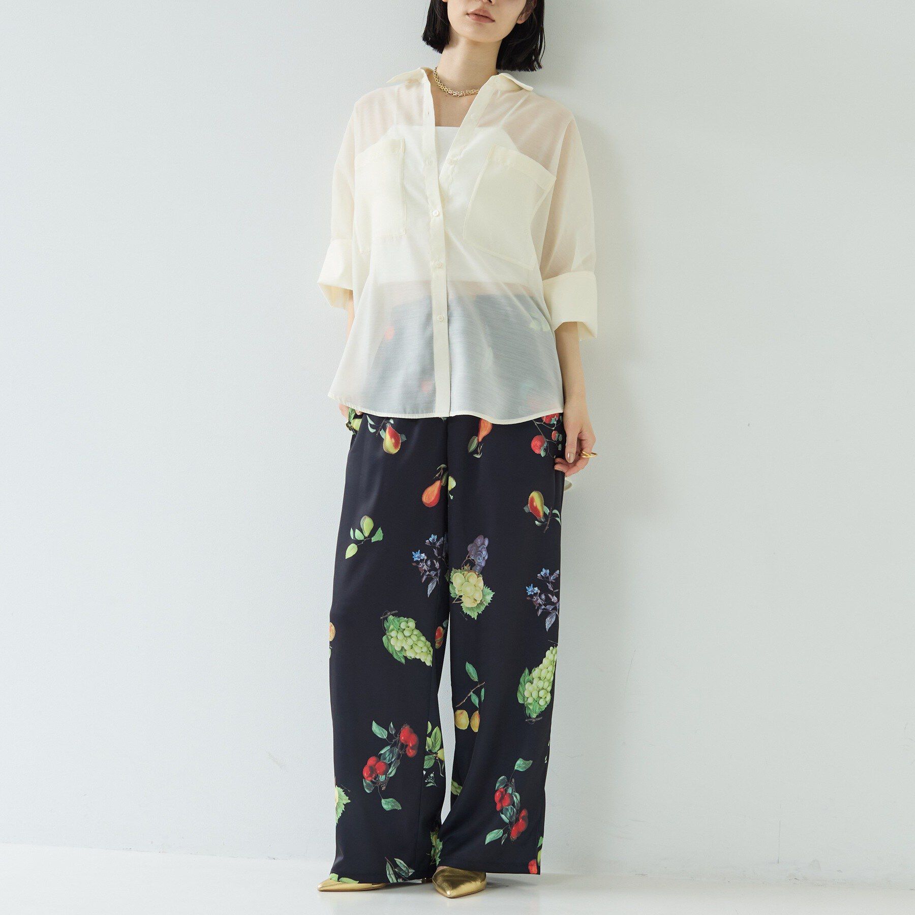 GALLEST「【一部店舗限定】フルーツプリントパンツ」|その他|