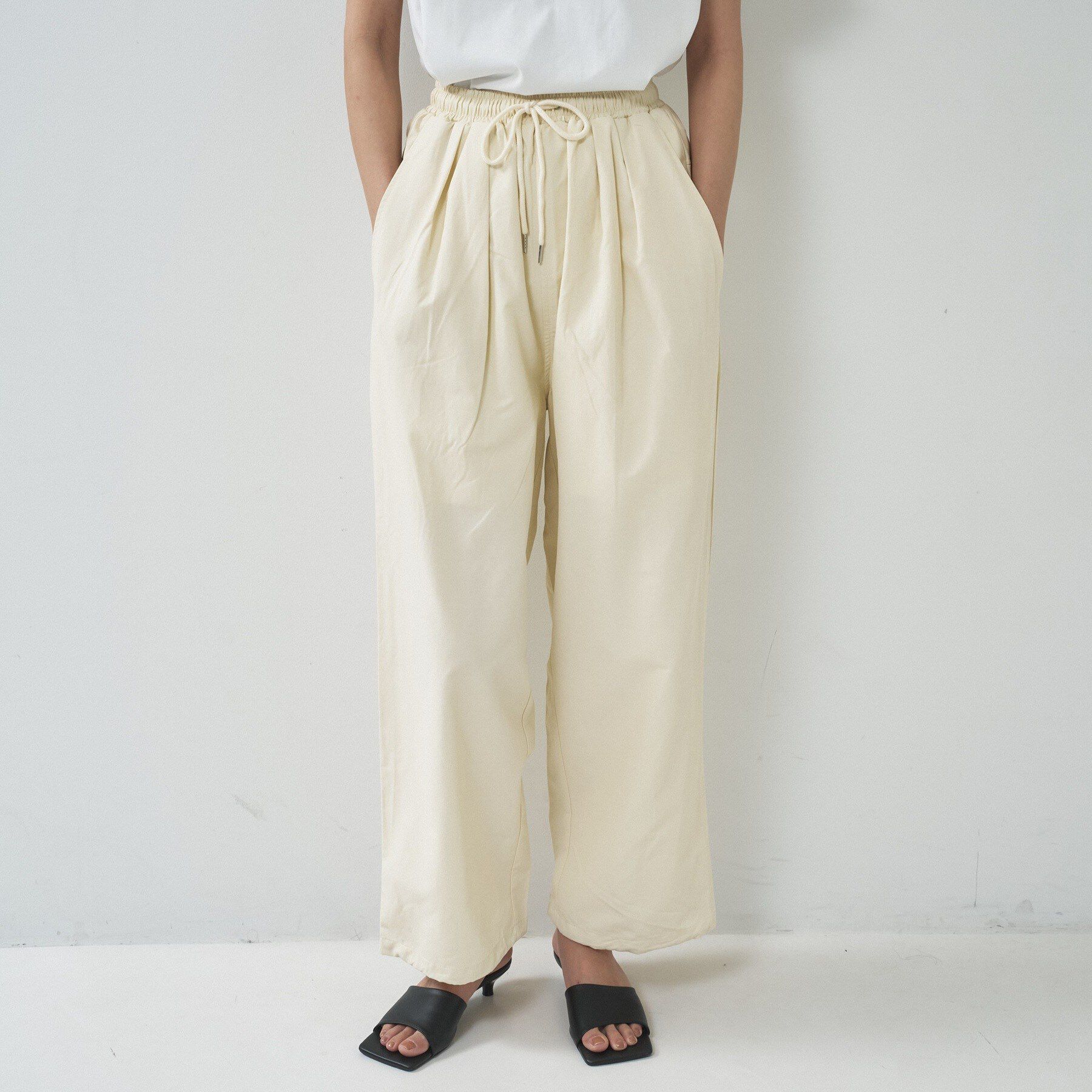 GALLEST「【一部店舗限定】ウエストラップジョガーパンツ」|その他|オフホワイト(003