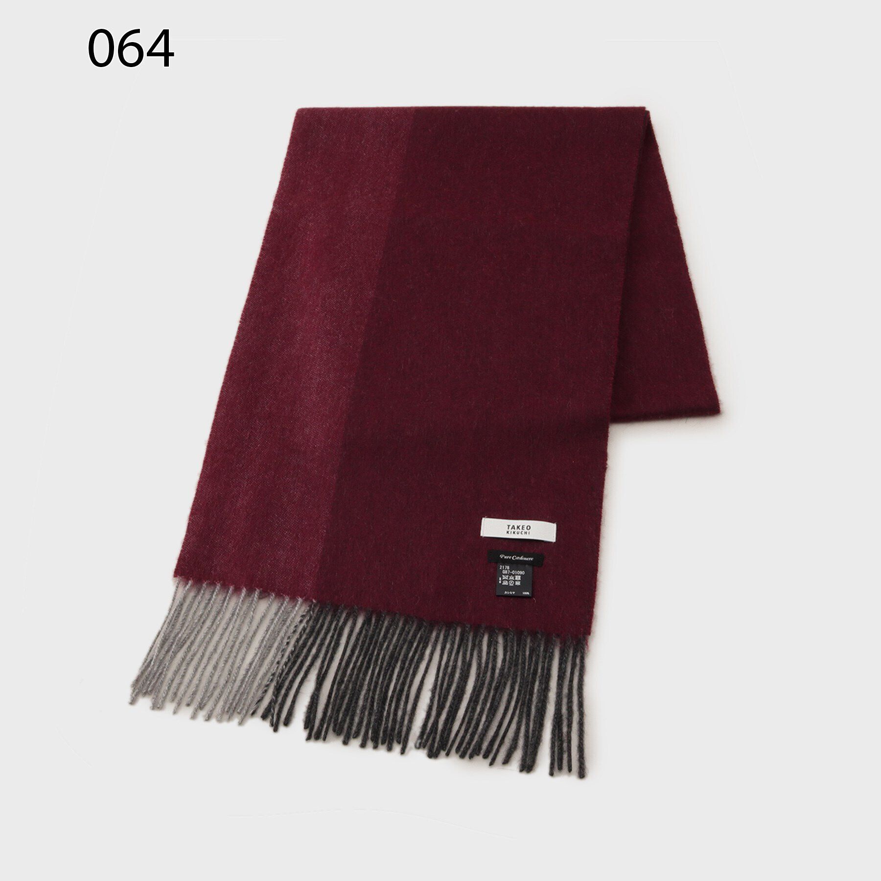 TAKEO KIKUCHI「【カシミヤ100%】パネル カシミヤマフラー」|ストール|