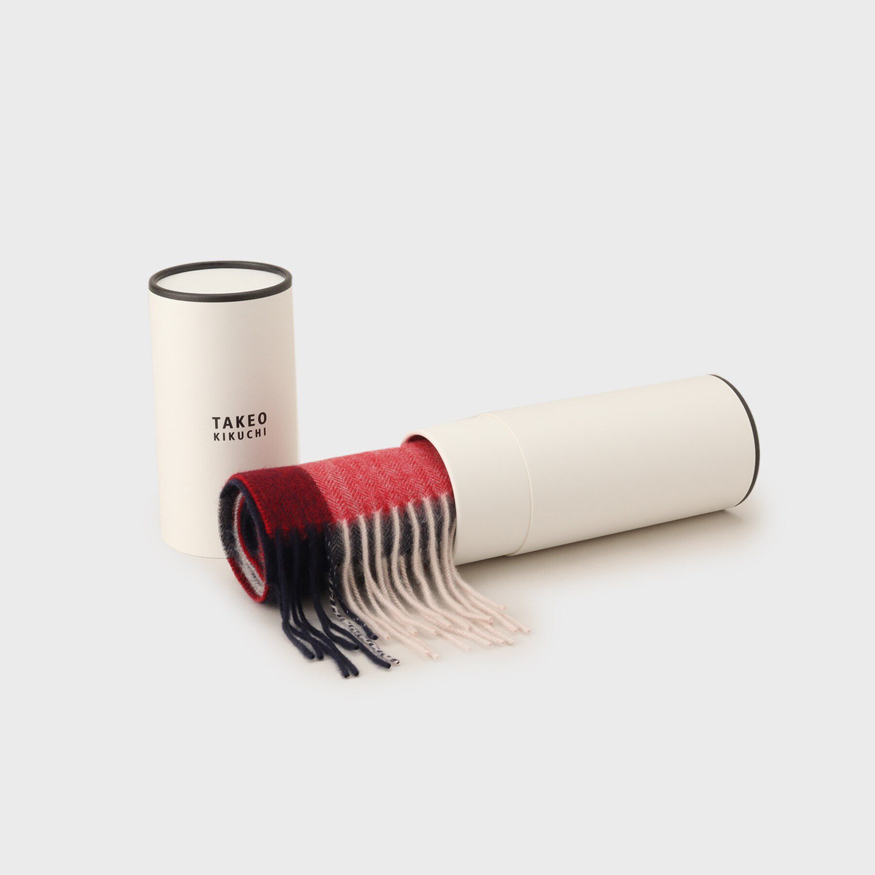 TAKEO KIKUCHI「【カシミヤ100%】チェック カシミヤマフラー」|ストール|