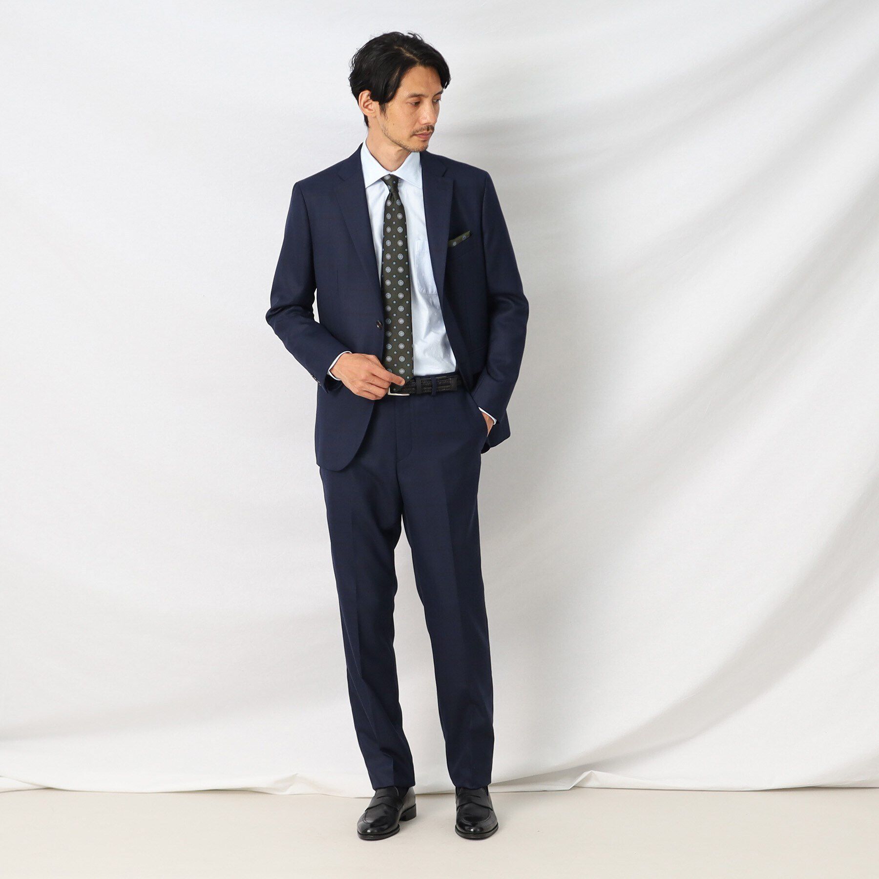 TAKEO KIKUCHI「シャイニー ウインドウペン パンツ」|その他|