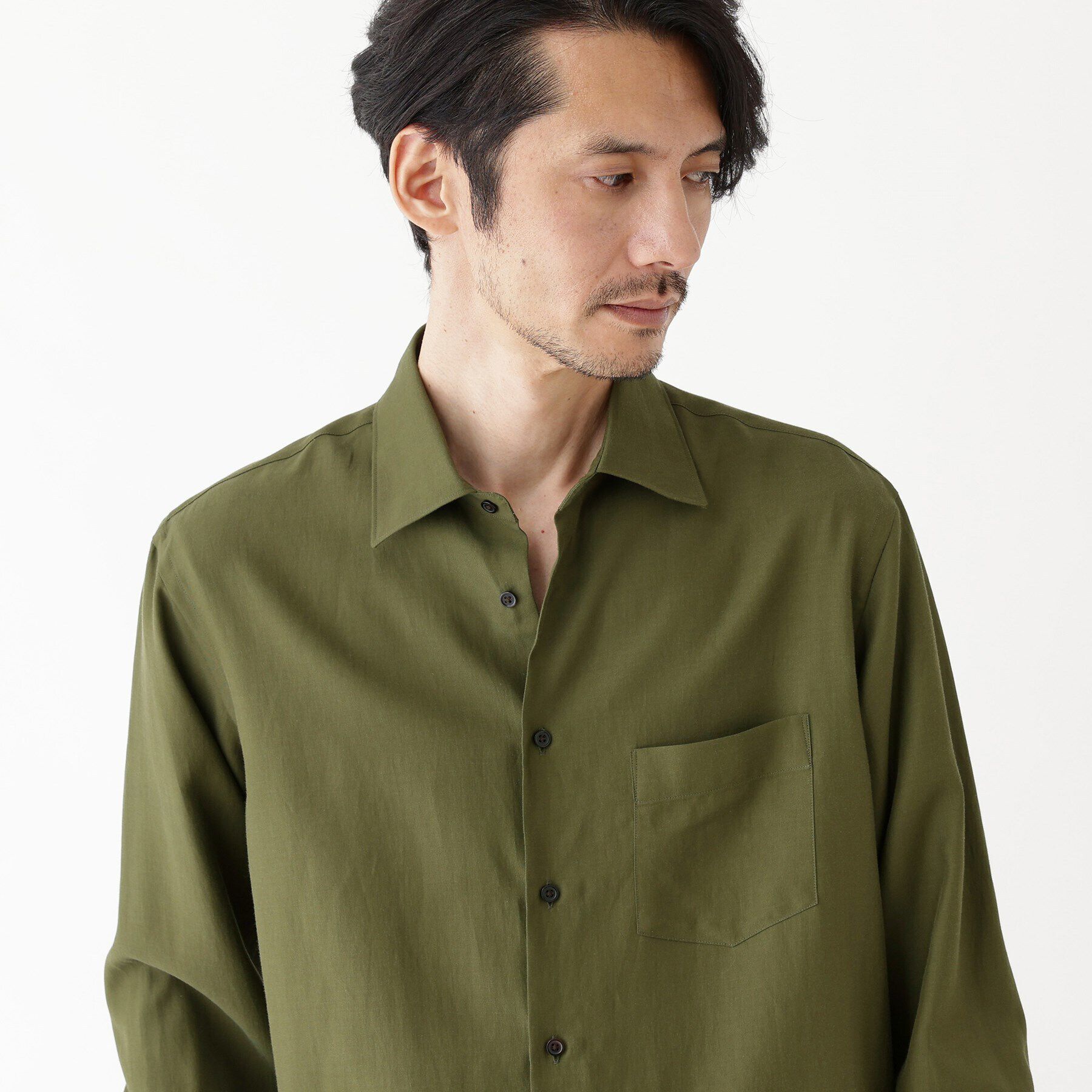 TAKEO KIKUCHI「【THE FLAGSHIP】オーガニックコットン シャツ」|シャツ・ブラウス|