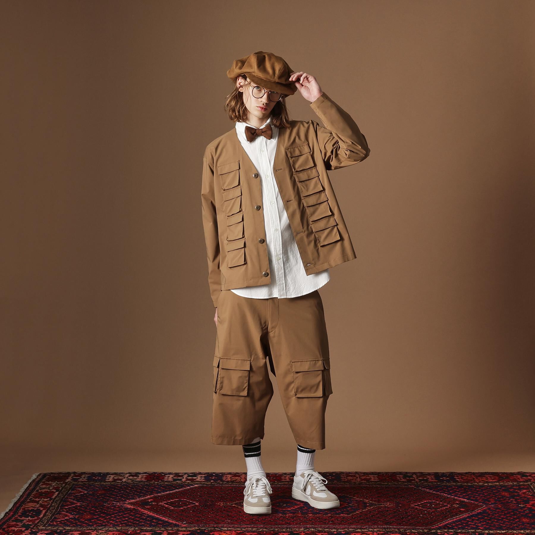 40CARATS&525「エリナシカバーオール」|ブルゾン・スタジャン|