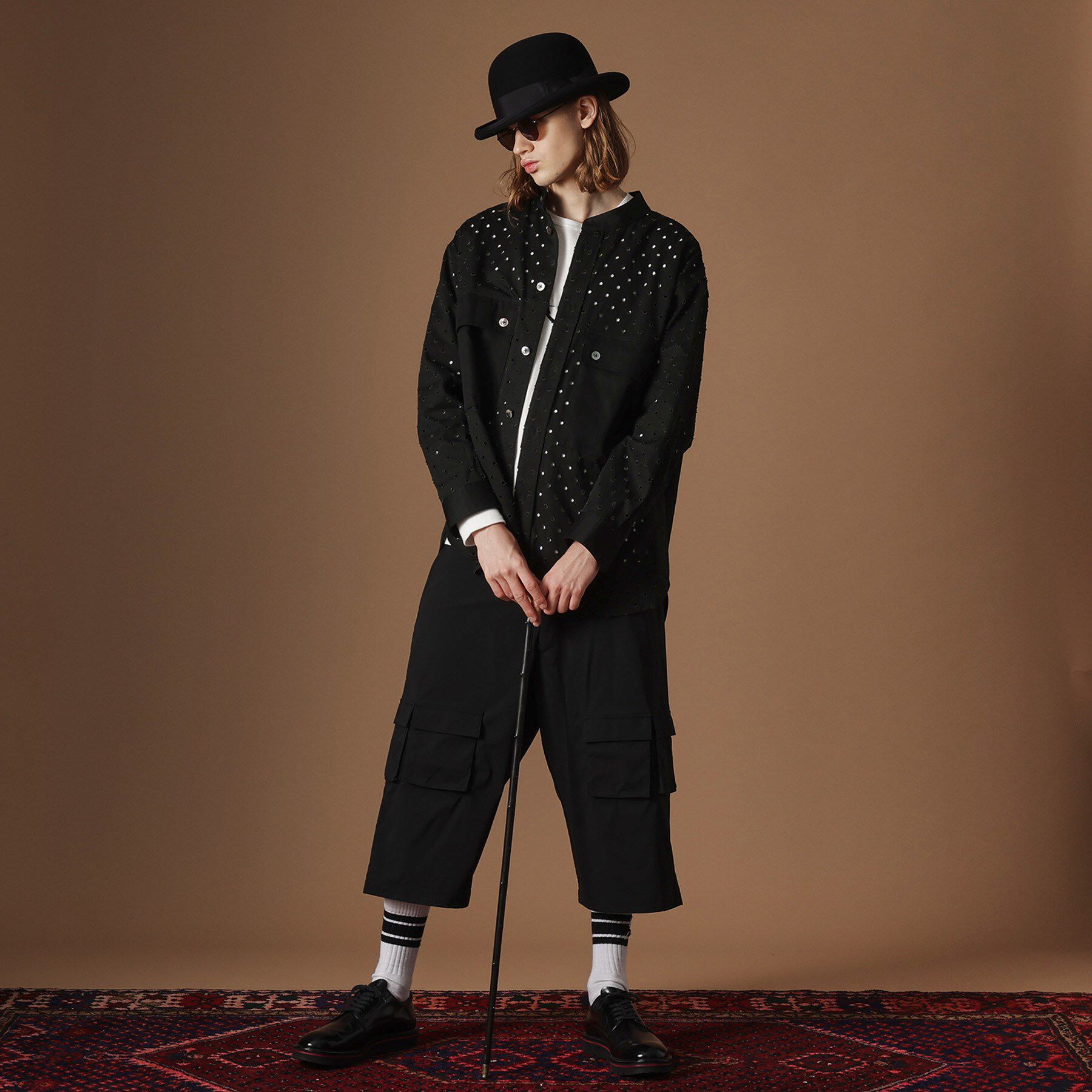 40CARATS&525「ツイルオパールオーバーシャツ」|シャツ・ブラウス|