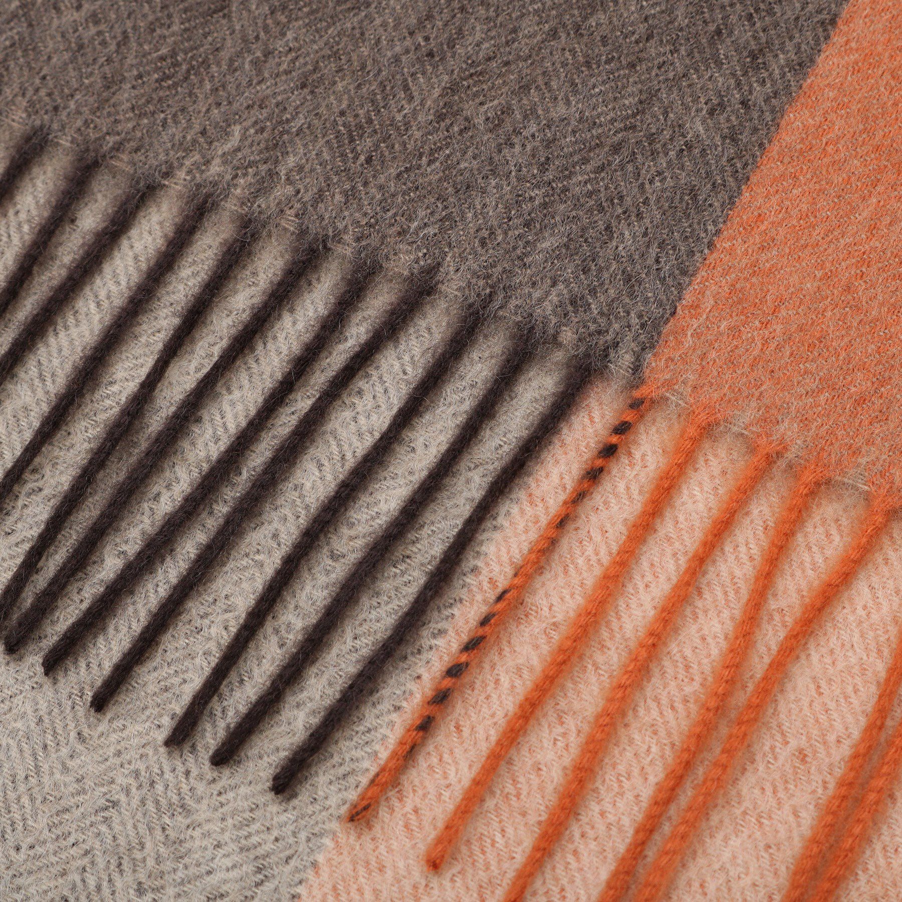 TAKEO KIKUCHI「【洗えるカシミヤ】ピュアカシミヤ 4面パネルマフラー」|ストール|