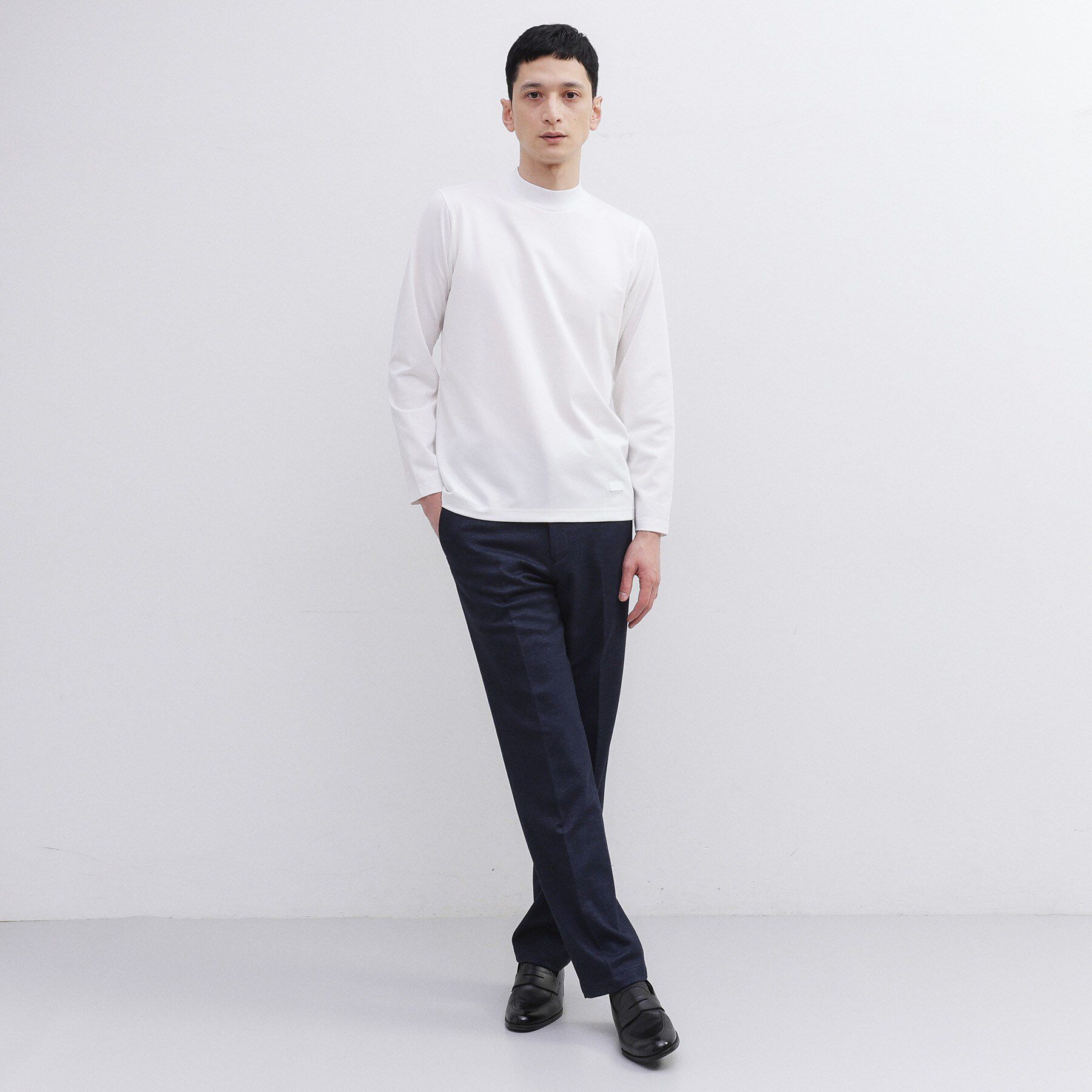 TAKEO KIKUCHI「ハイゲージ モクロディ モックネック」|Tシャツ・カットソー|