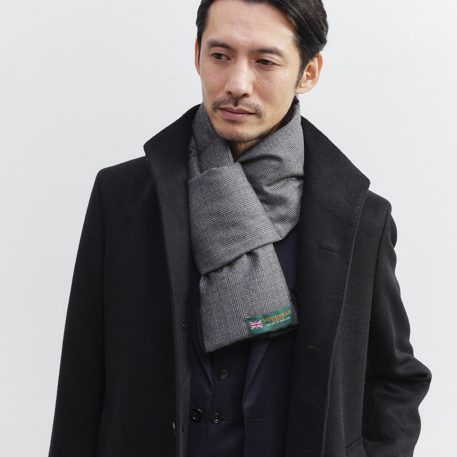 TAKEO KIKUCHI「インポートファブリック ダウンマフラー」|ストール|