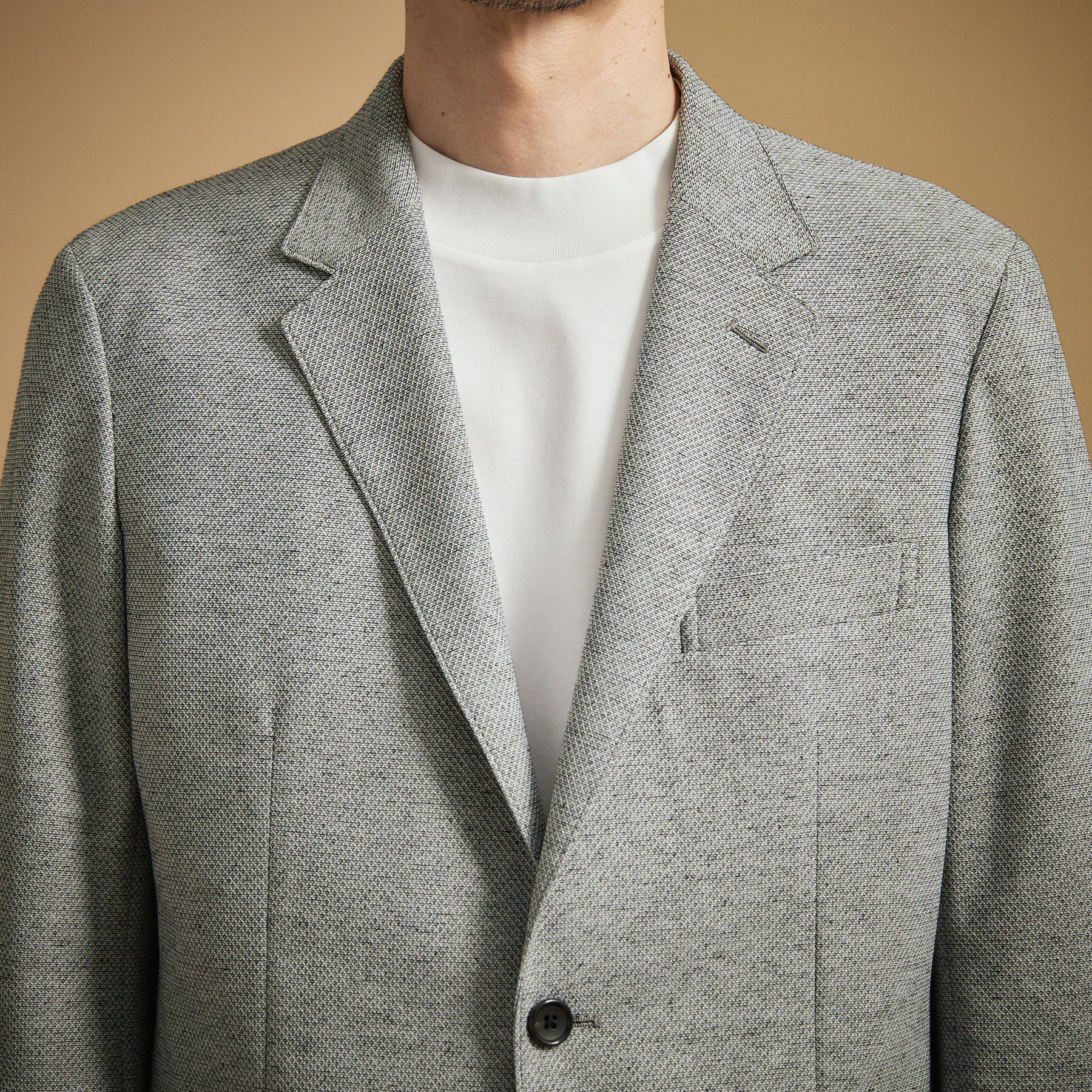 TAKEO KIKUCHI「【抗菌防臭】CALCULO（R）ジャージ ジャケット」|テーラードジャケット|