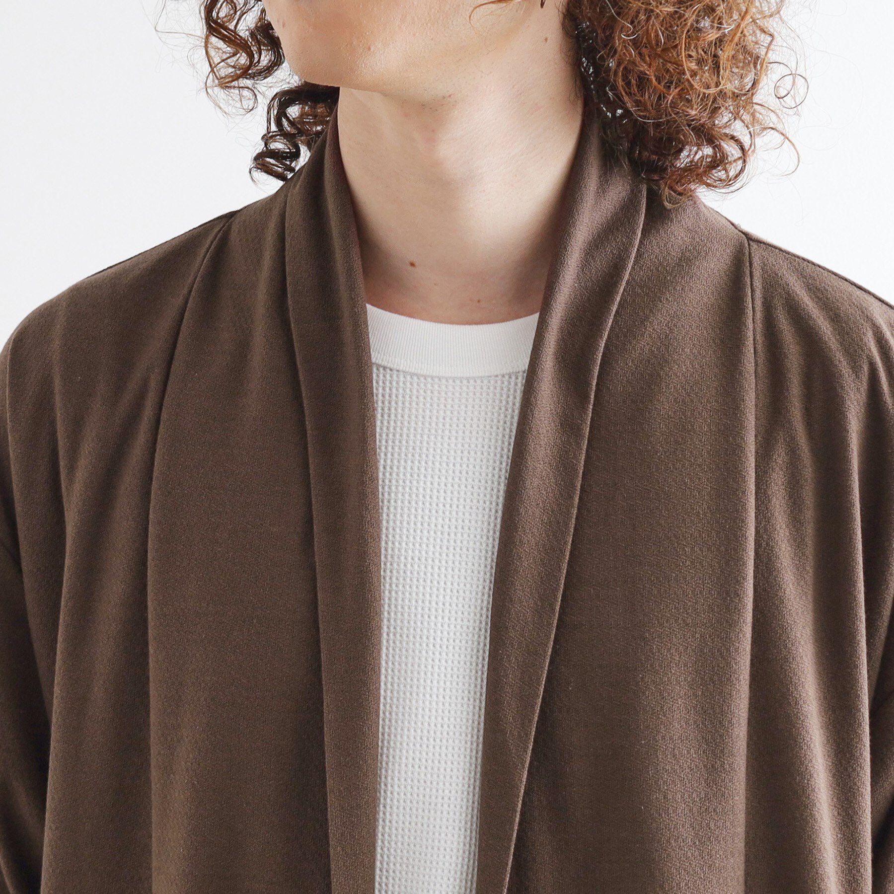 tk.TAKEO KIKUCHI「ショールロングコーディガン」|カーディガン|