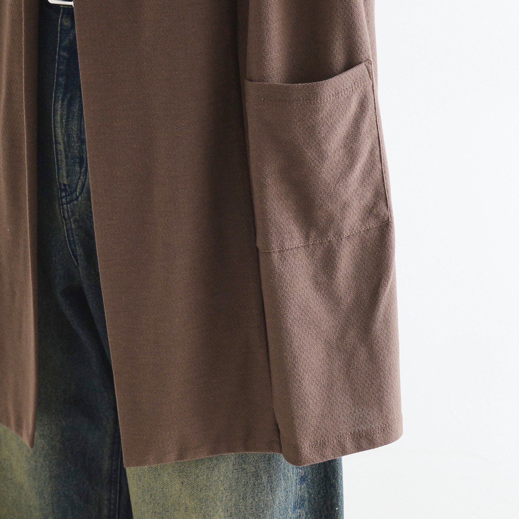 tk.TAKEO KIKUCHI「ショールロングコーディガン」|カーディガン|