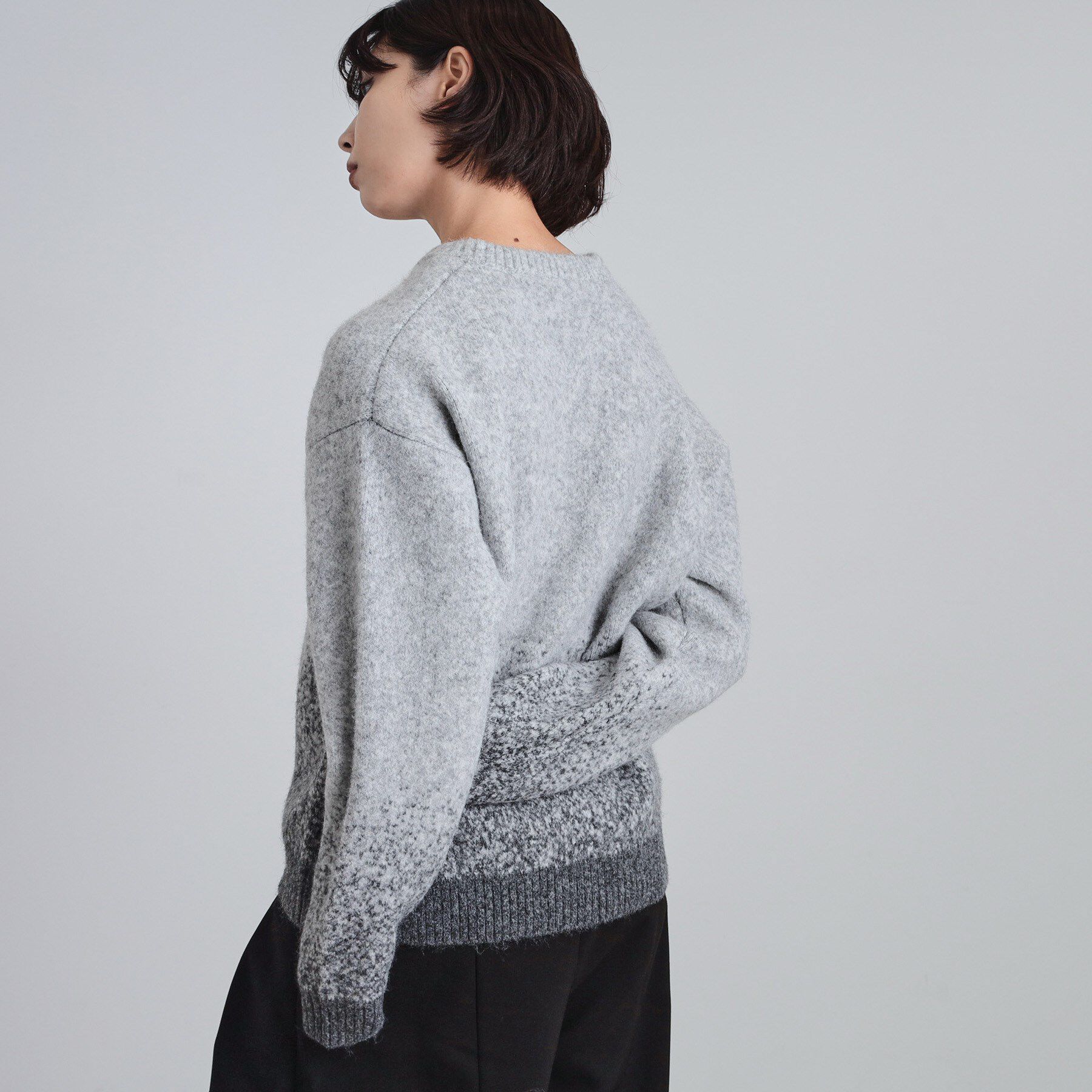 tk.TAKEO KIKUCHI「ミスティーシャギーVネックニット」|ニット・セーター|