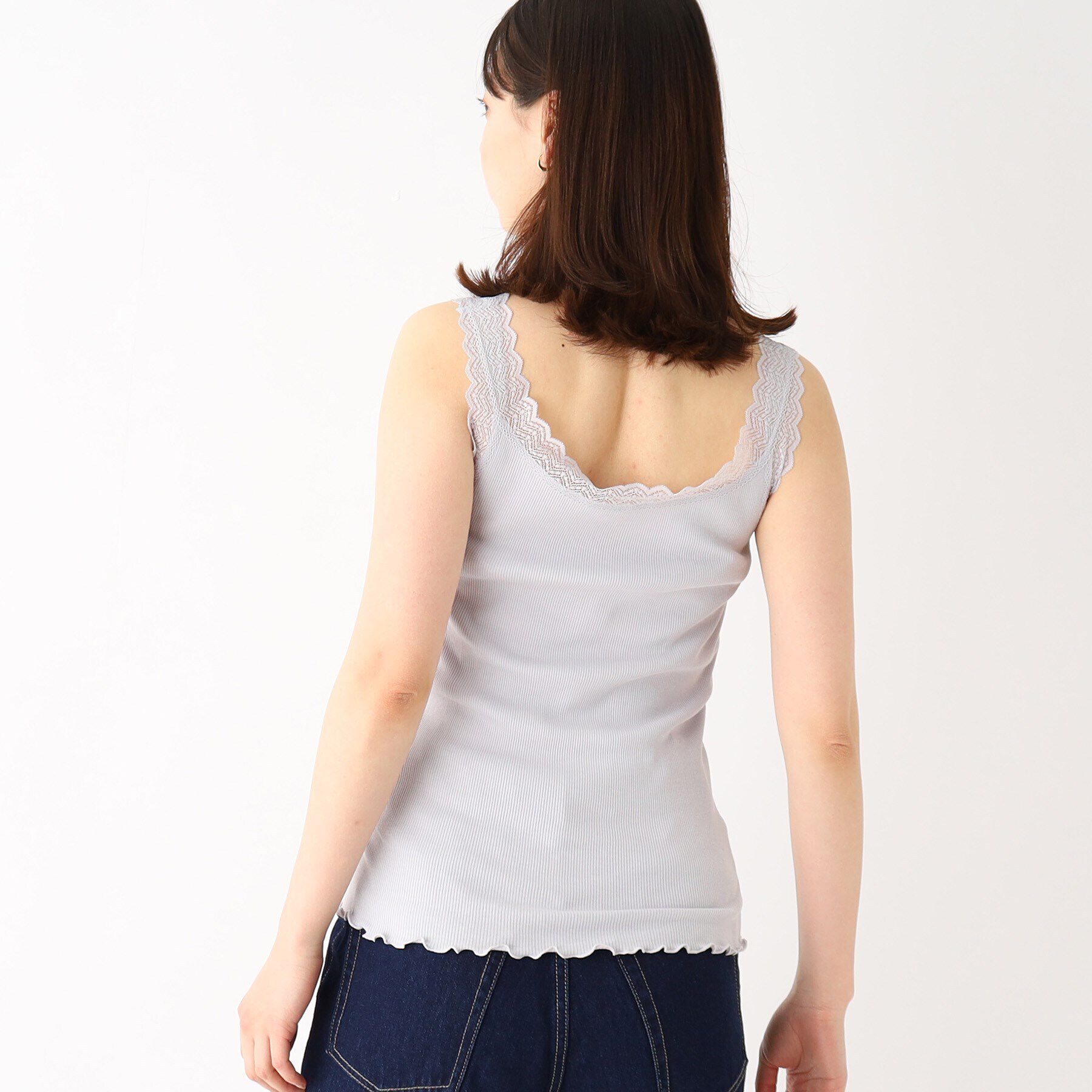 index「前後2WAYレースタンクトップ【洗濯機洗い可】」|キャミソール|
