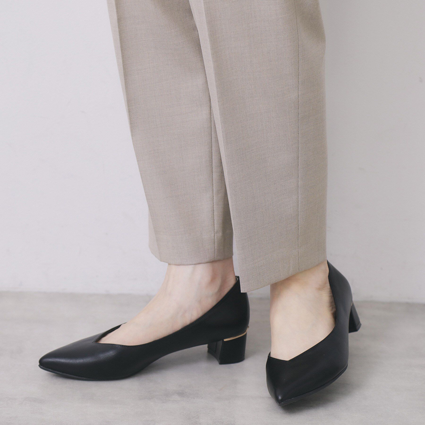 index「ウールライクストレッチテーパードパンツ/セットアップ対応【洗濯機OK】」|その他|