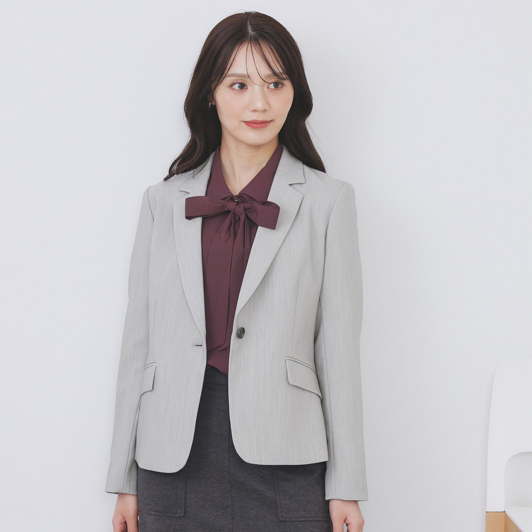 index「ストレッチテーラードジャケット/セットアップ対応【洗える/防シワ】」|テーラードジャケット|