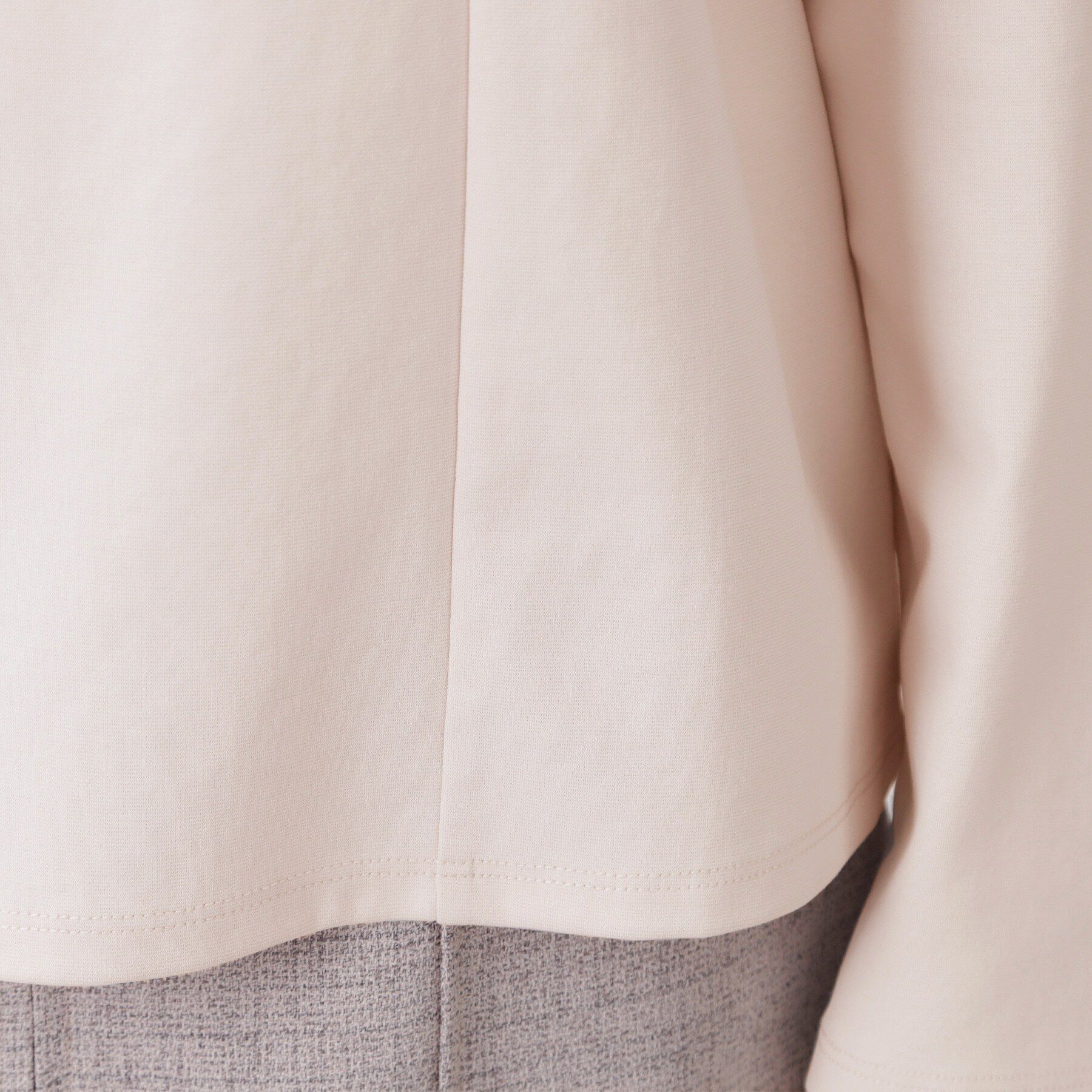 index「アシメタックフリルバートップス【洗濯機OK】」|Tシャツ・カットソー|