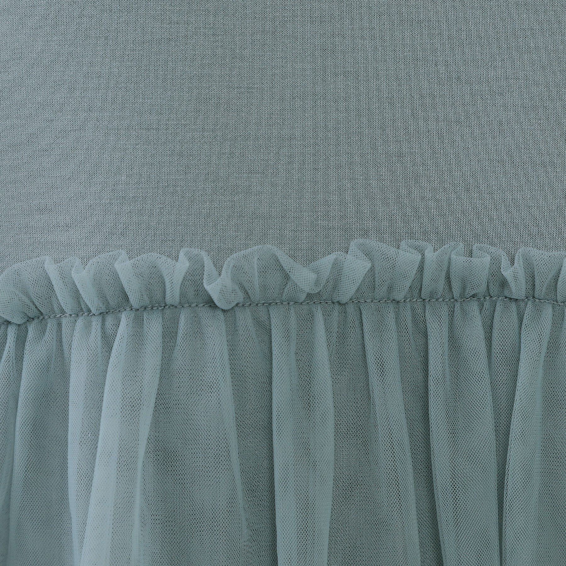 OPAQUE.CLIP「チュールドッキングペプラムトップス【洗濯機洗い可】」|Tシャツ・カットソー|