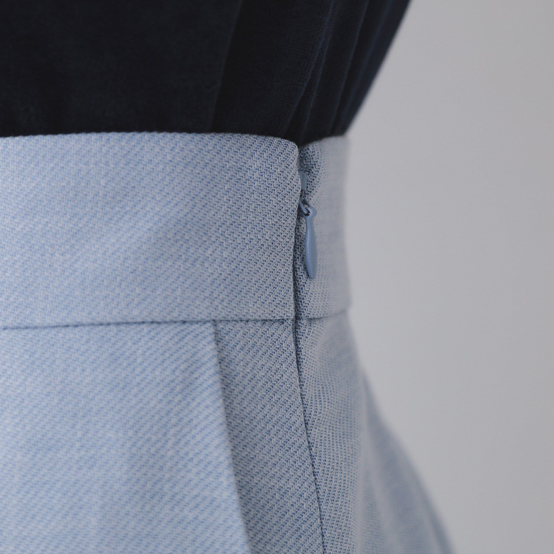 OPAQUE.CLIP「メランジナローフレアスカート／セットアップ対応可【洗濯機洗い可】」|スカート|