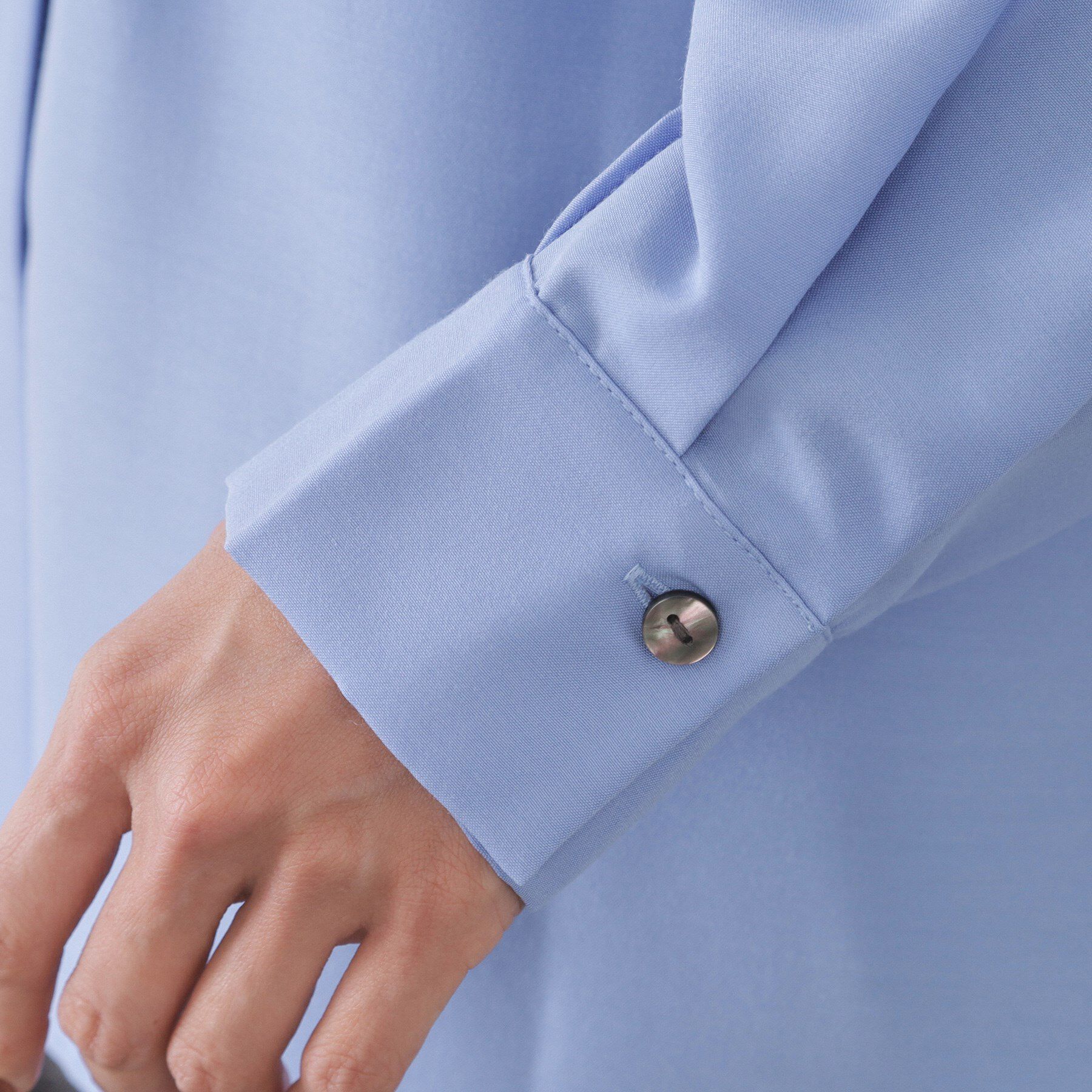 OPAQUE.CLIP「フロントフリルブラウス【洗濯機OK】」|シャツ・ブラウス|