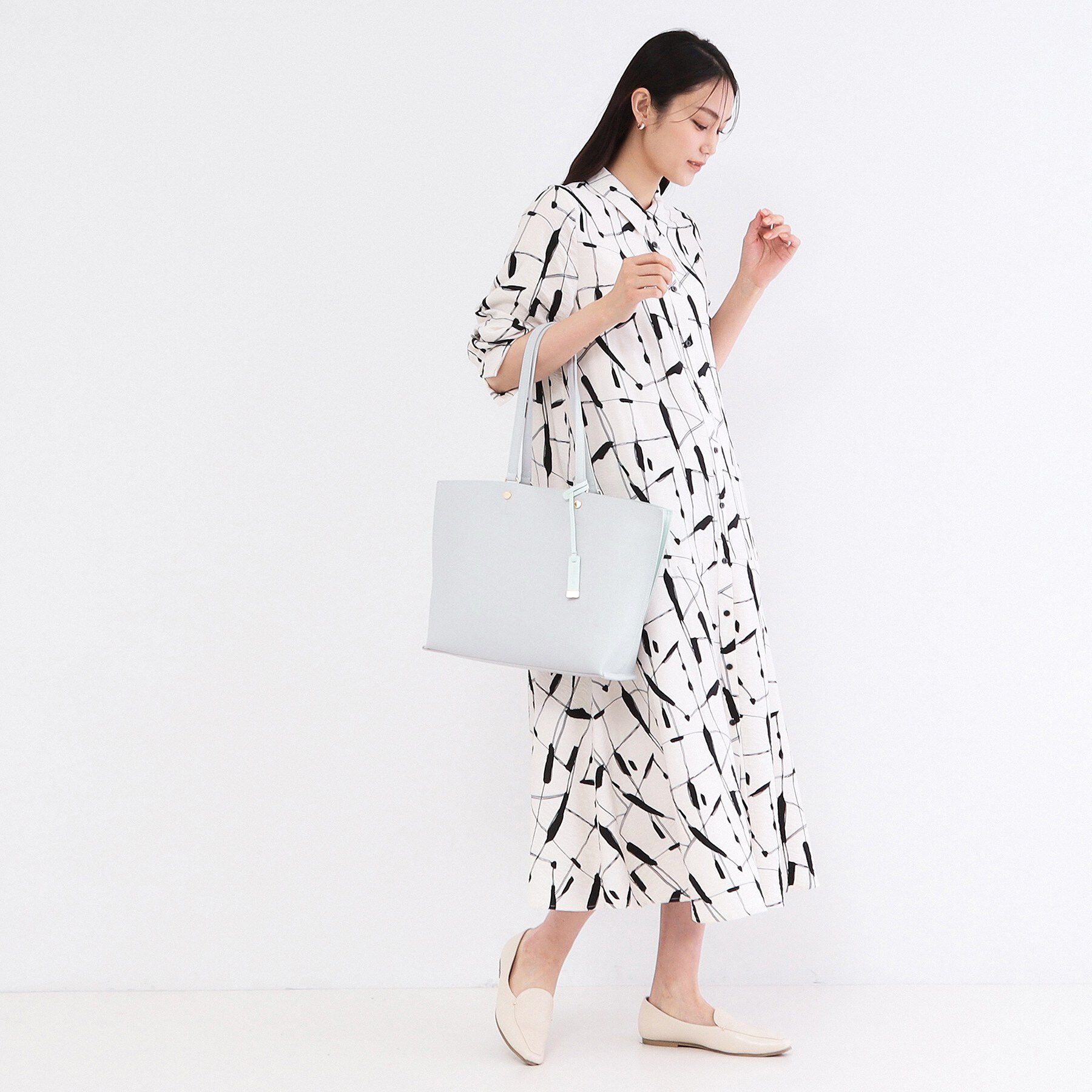 OPAQUE.CLIP「【A4サイズ対応】名品バイカラーA4トート」|トートバッグ|