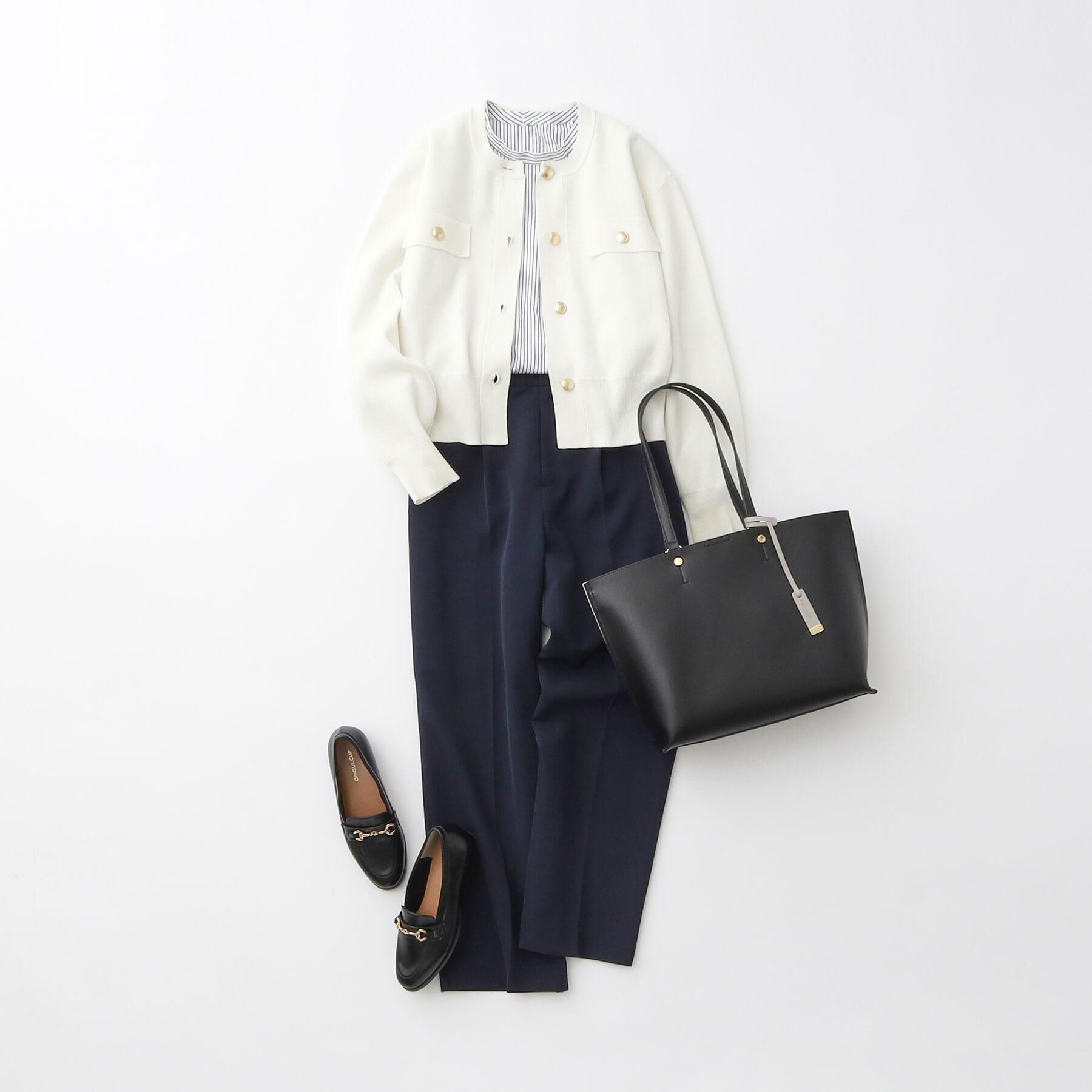 OPAQUE.CLIP「【A4サイズ対応】名品バイカラーA4トート」|トートバッグ|