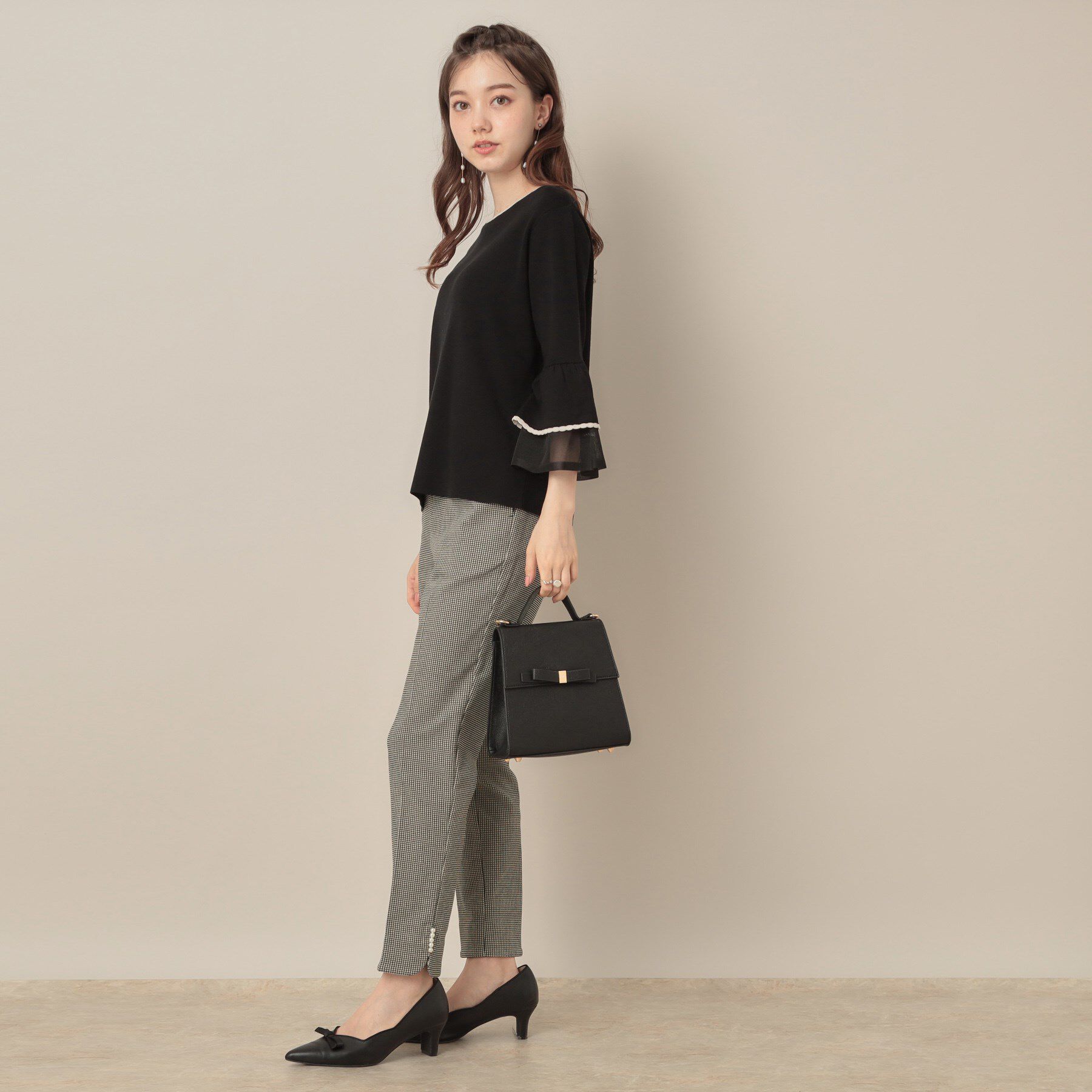 Couture broach「ポイントパール調ハイパーストレッチパンツ」|その他|