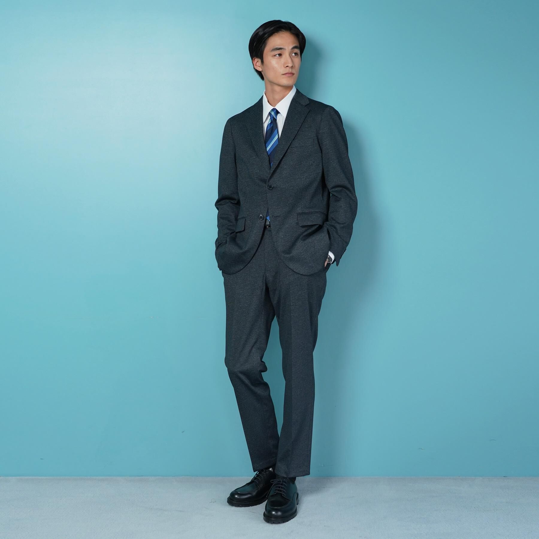 THE SHOP TK「TRジャージジャケット【セットアップ可】」|テーラードジャケット|