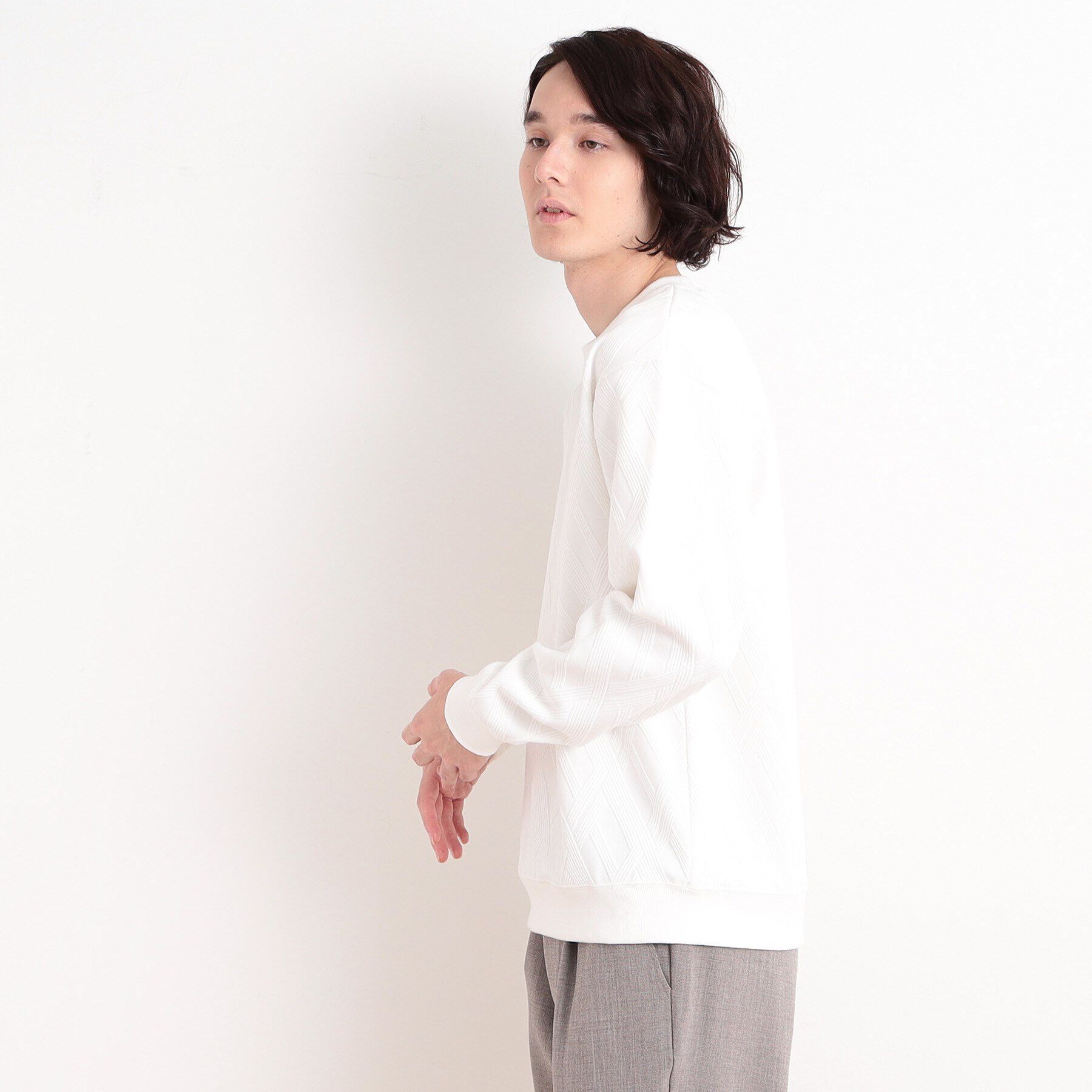 THE SHOP TK「リンクススウェットプルオーバー」|パーカー|