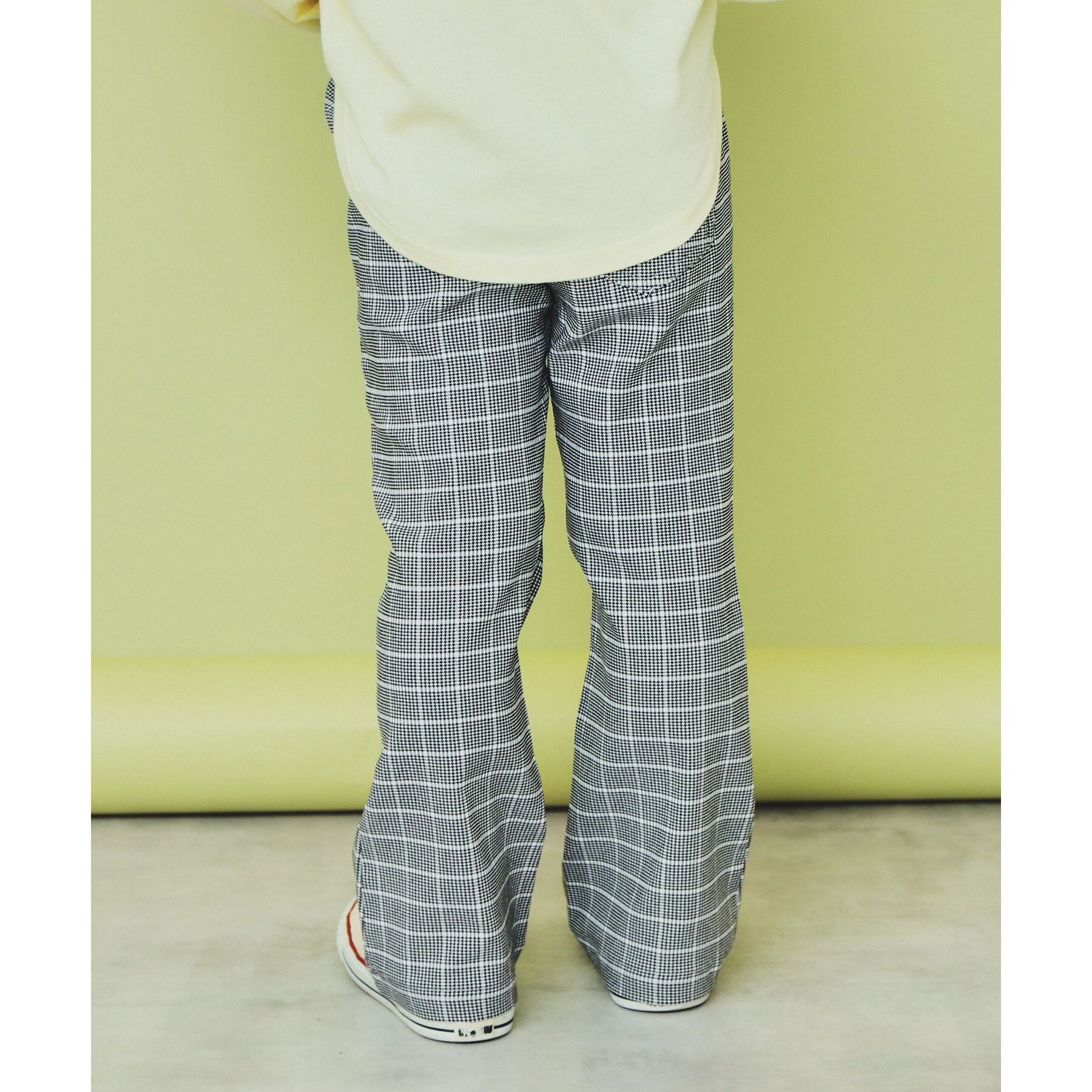 THE SHOP TK「【110-150】のびーるフレアパンツ/洗濯機OK」|その他|