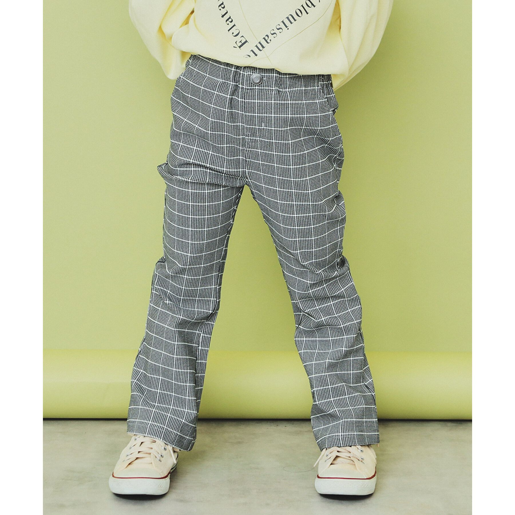 THE SHOP TK「【110-150】のびーるフレアパンツ/洗濯機OK」|その他|