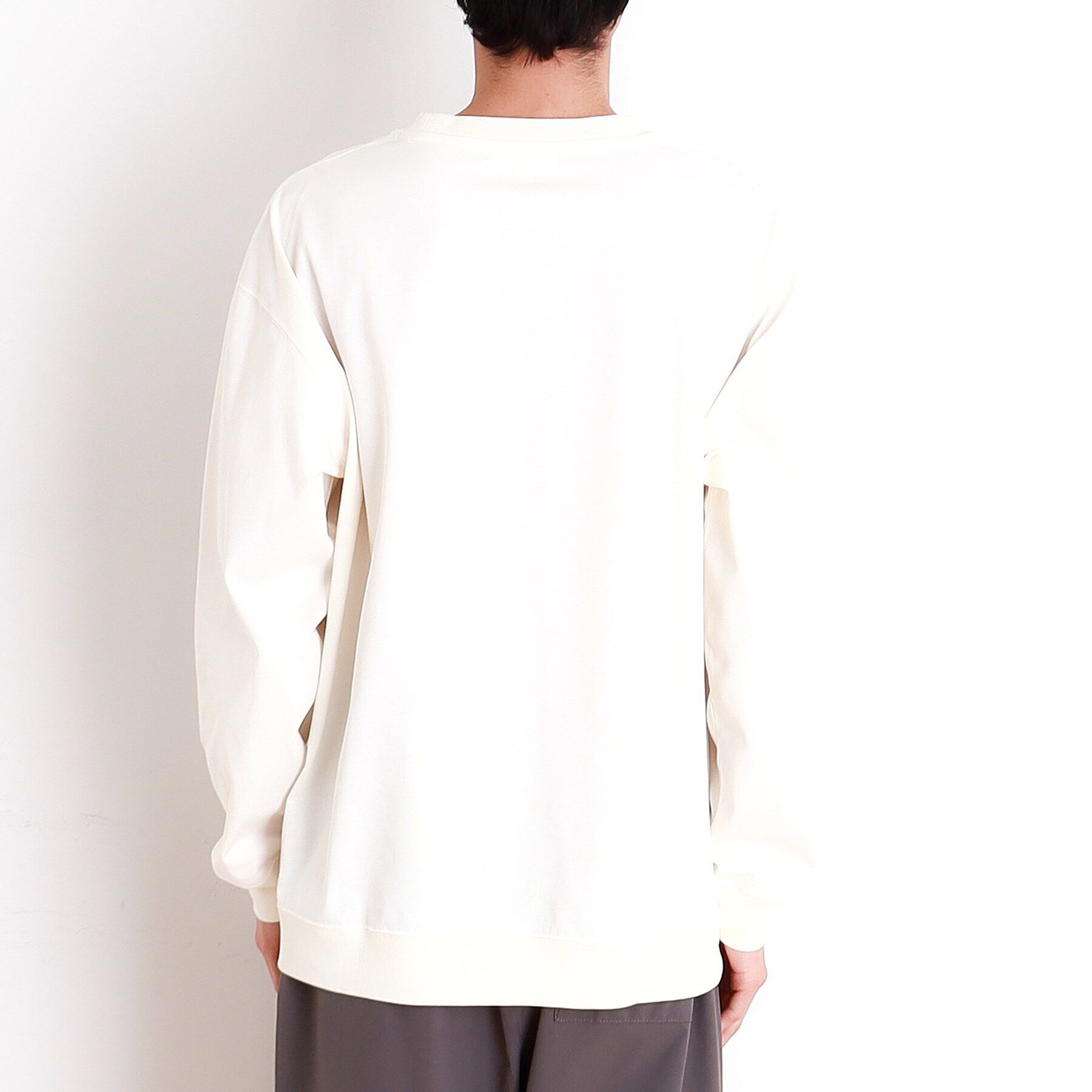 THE SHOP TK「プリントリブ長袖Tシャツ」|Tシャツ・カットソー|