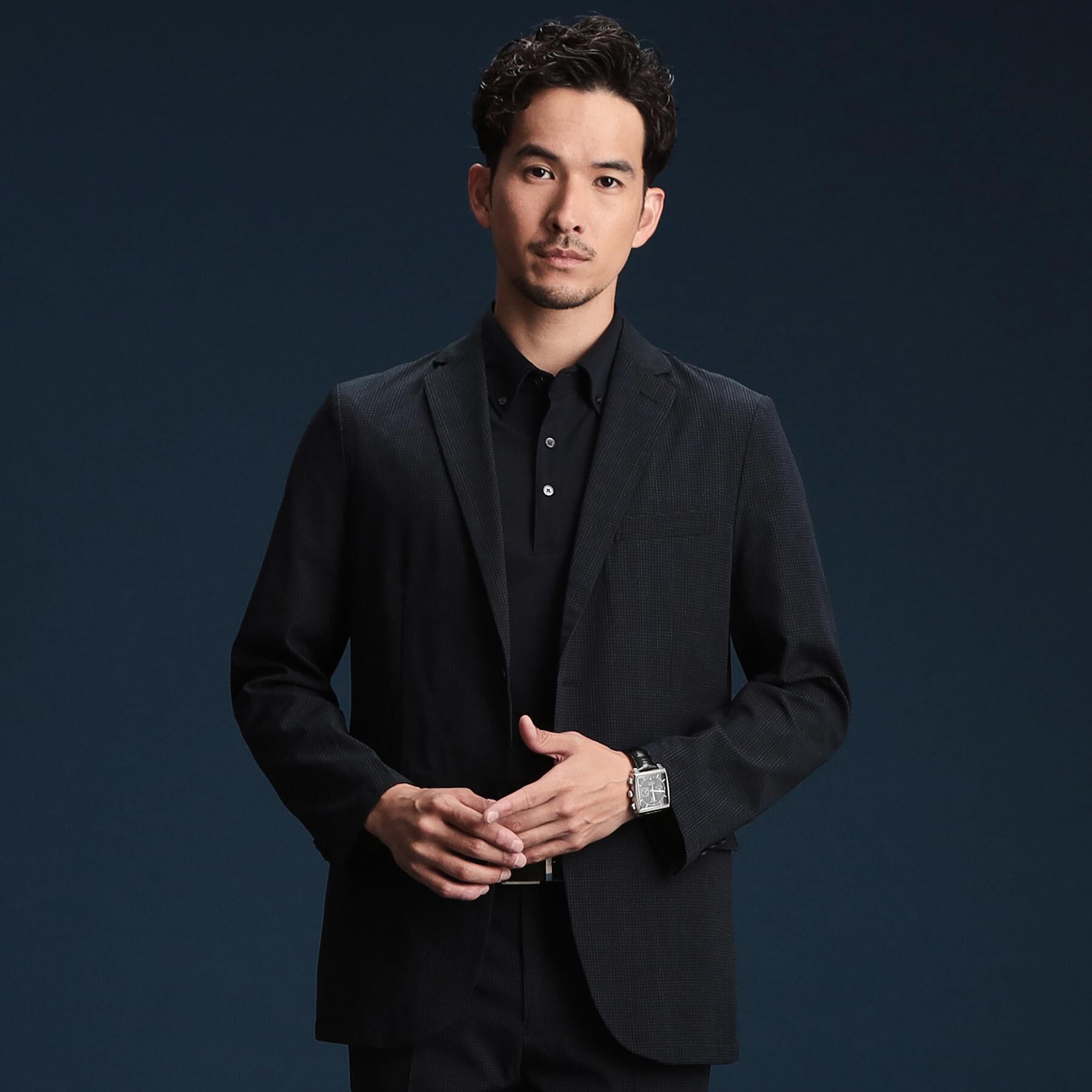 THE SHOP TK「ライトドッツジャケット【セットアップ可/洗濯機OK】」|テーラードジャケット|