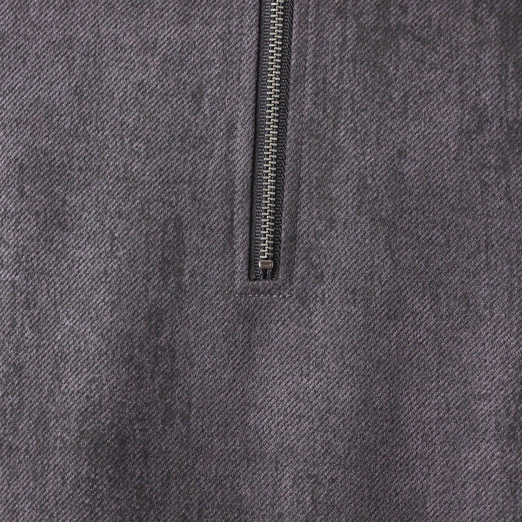 THE SHOP TK「スウェードプリントハーフジッププルオーバー　【オーバーサイズ/洗濯機OK】」|Tシャツ・カットソー|