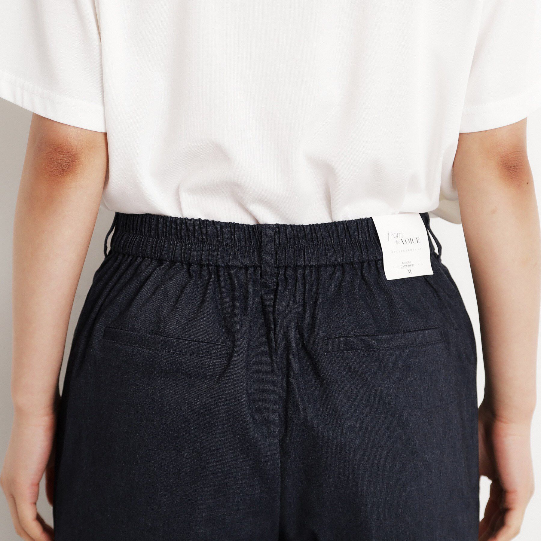 THE SHOP TK「【XS-XLサイズ/美シルエット】ハイパーストレッチテーパードパンツ/接触冷感/洗える」|その他|