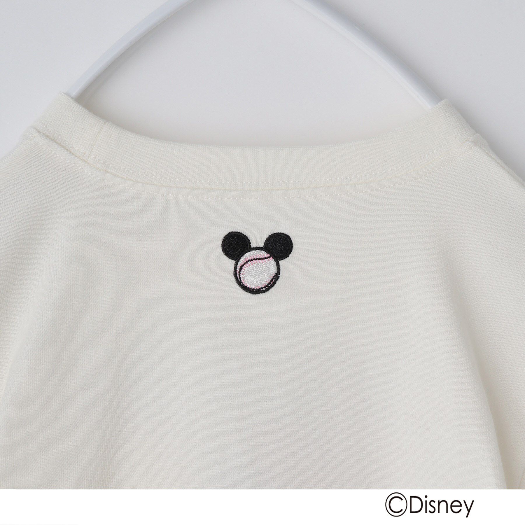 THE SHOP TK「disney/【110-150】ミッキーマウス＆ミニーマウス ベースボールTシャツ」|Tシャツ・カットソー|