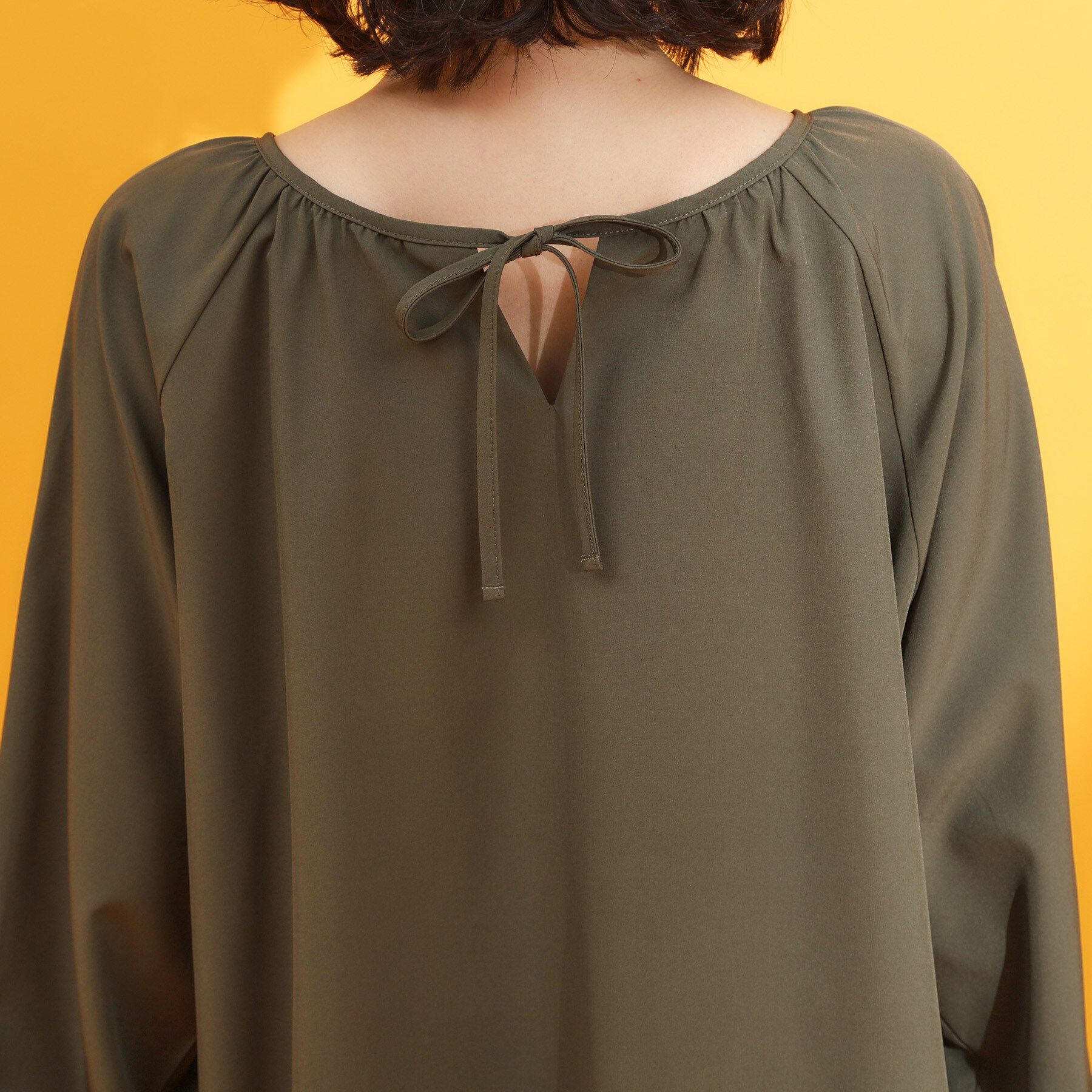 THE SHOP TK「【mizugiwa/ラッシュガード】ギャザーチュニック/前後2WAY/セットアップ可/接触冷感/UV」|シャツ・ブラウス|