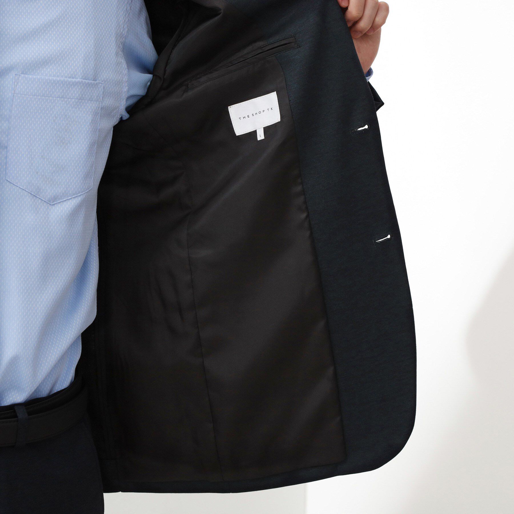 THE SHOP TK「ライトTRジャージジャケット【洗濯機OK/毛玉ができにくい/ストレッチ/セットアップ可】」|テーラードジャケット|