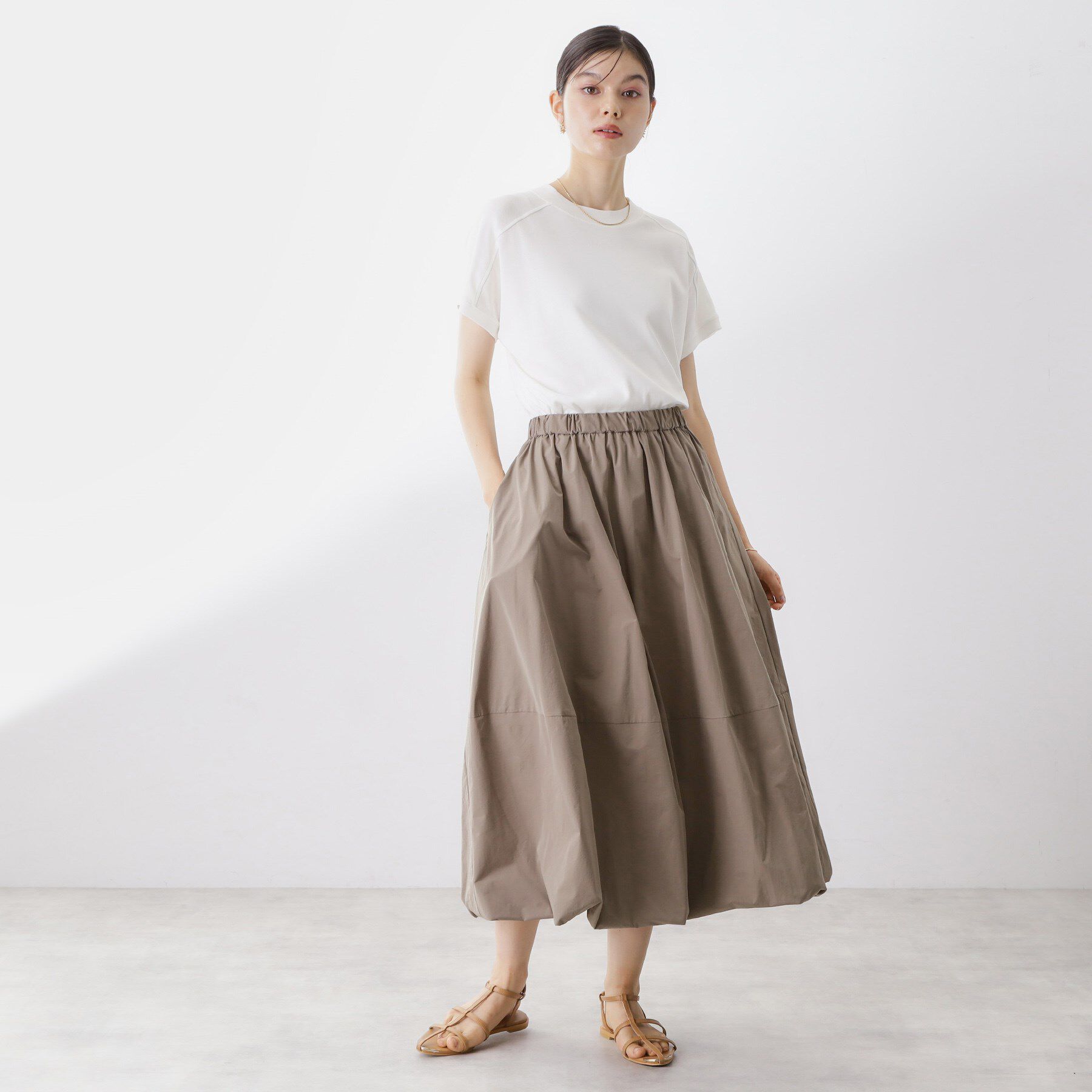 THE SHOP TK「【汗染み防止】ラグランスリーブTシャツ【洗濯機OK/UVケア】」|Tシャツ・カットソー|