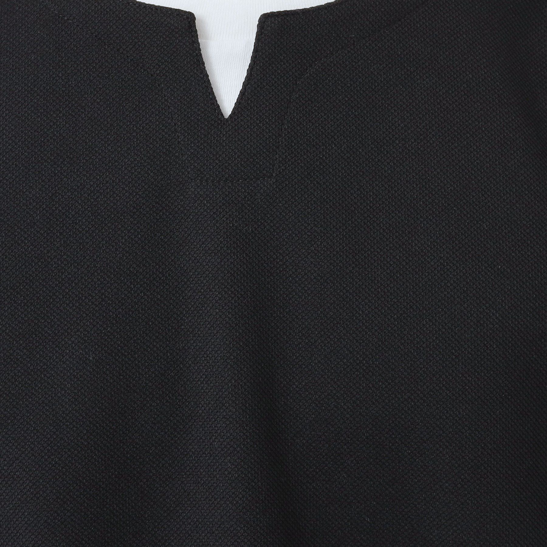 THE SHOP TK「【1枚で手抜きに見えない】キーネック フェイクレイヤード長袖Tシャツ」|Tシャツ・カットソー|