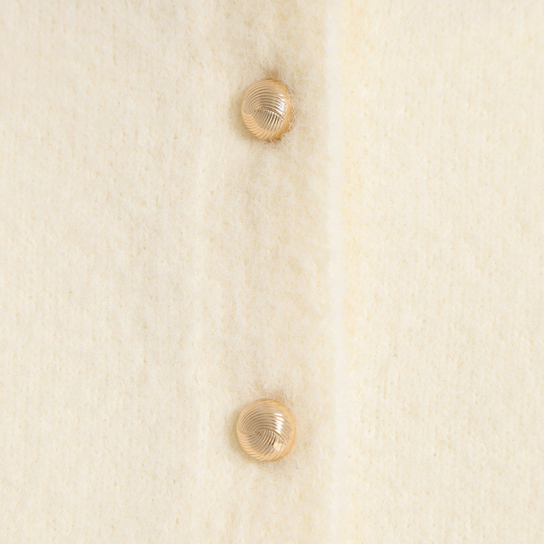 THE SHOP TK「ふわふわミニシャギー クルーネックカーディガン」|カーディガン|