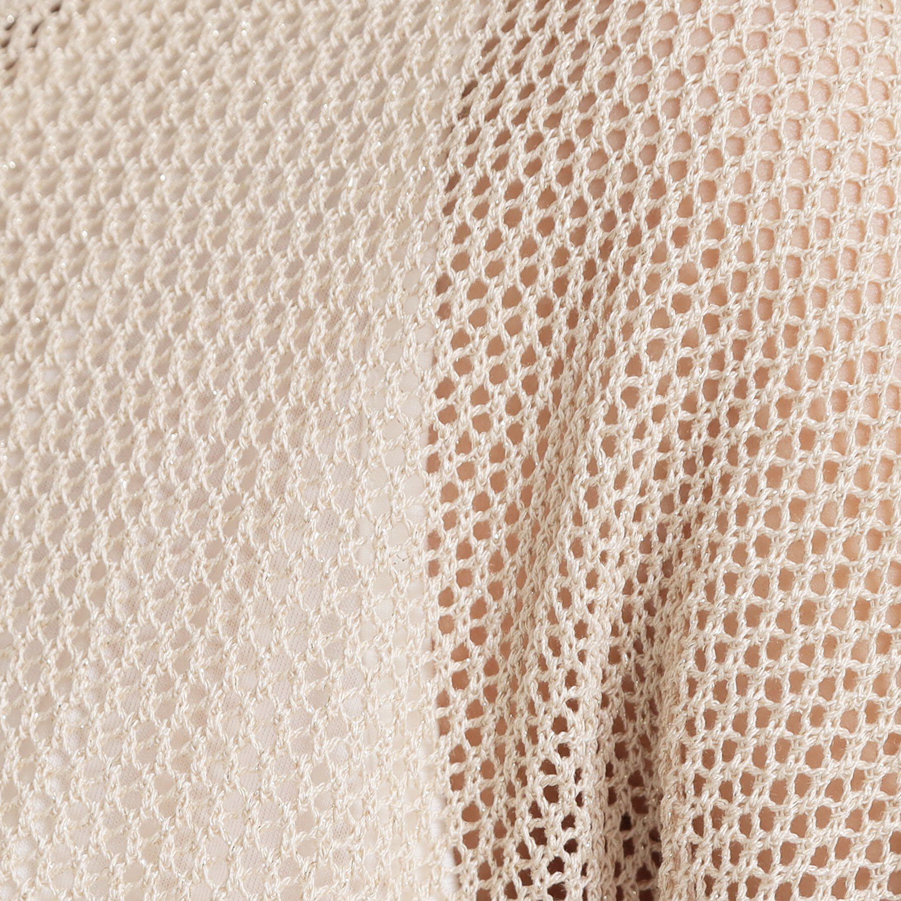 THE SHOP TK「【2点セット】前後2wayラメメッシュタンクセット」|ニット・セーター|