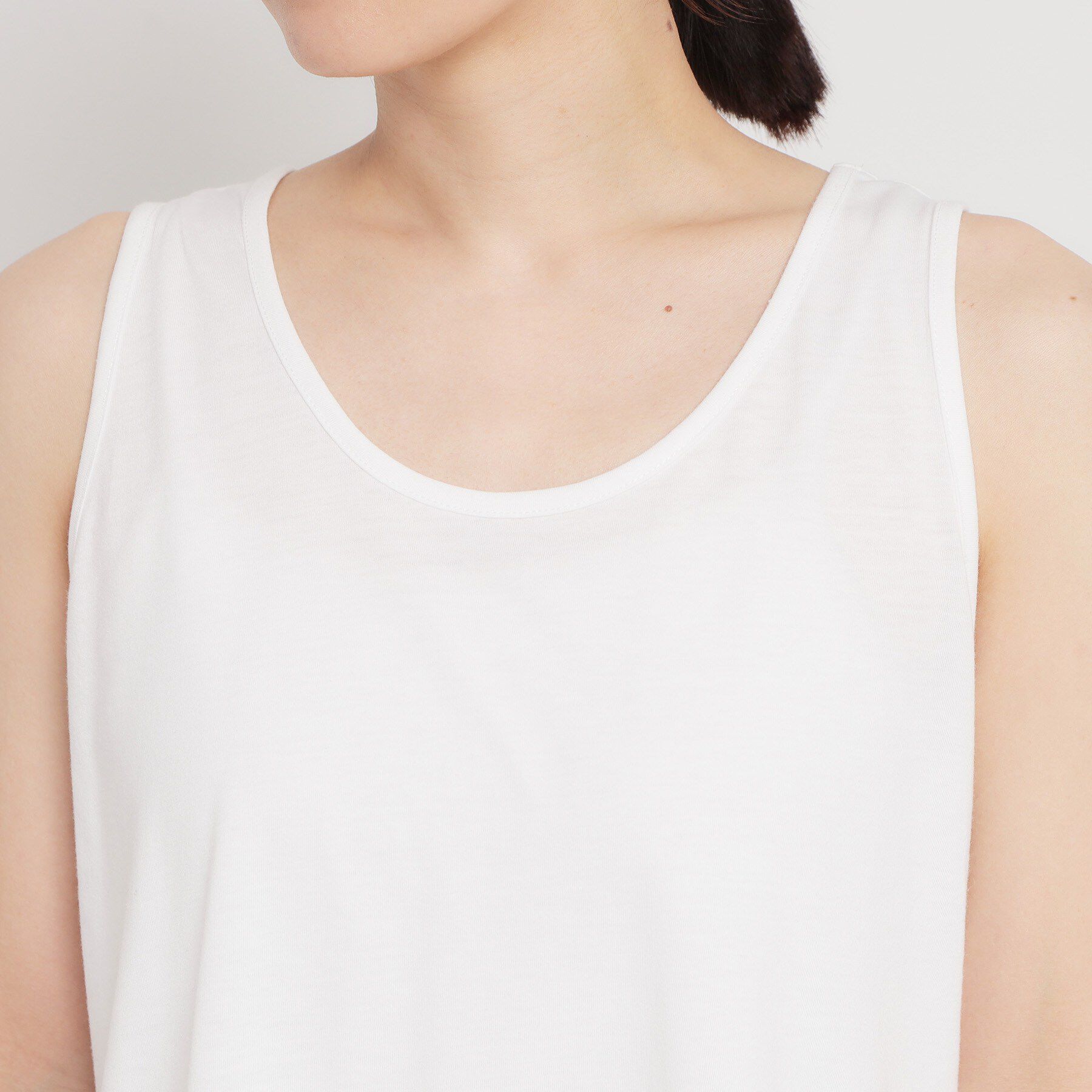 THE SHOP TK「【2点セット】前後2wayラメメッシュタンクセット」|ニット・セーター|