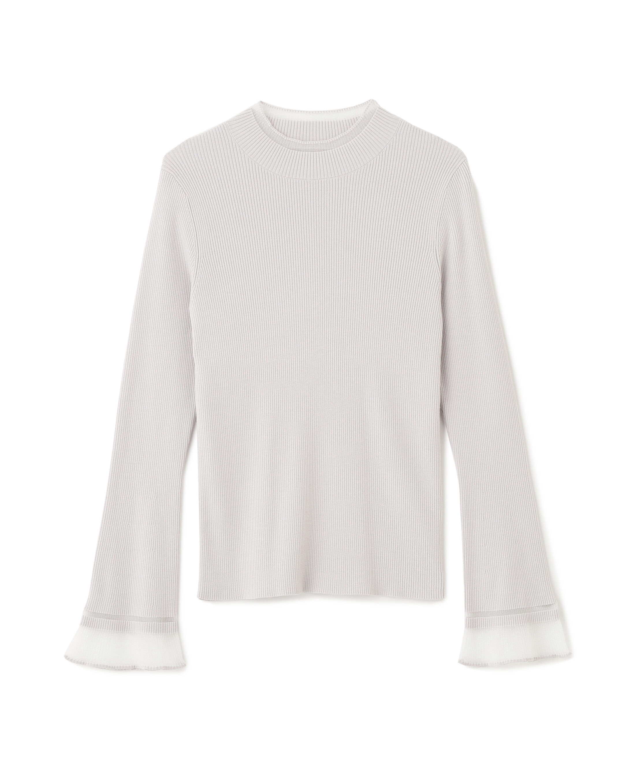  「&ldquo;さりげな&rdquo;シアースリーブニット」|ニット・セーター|