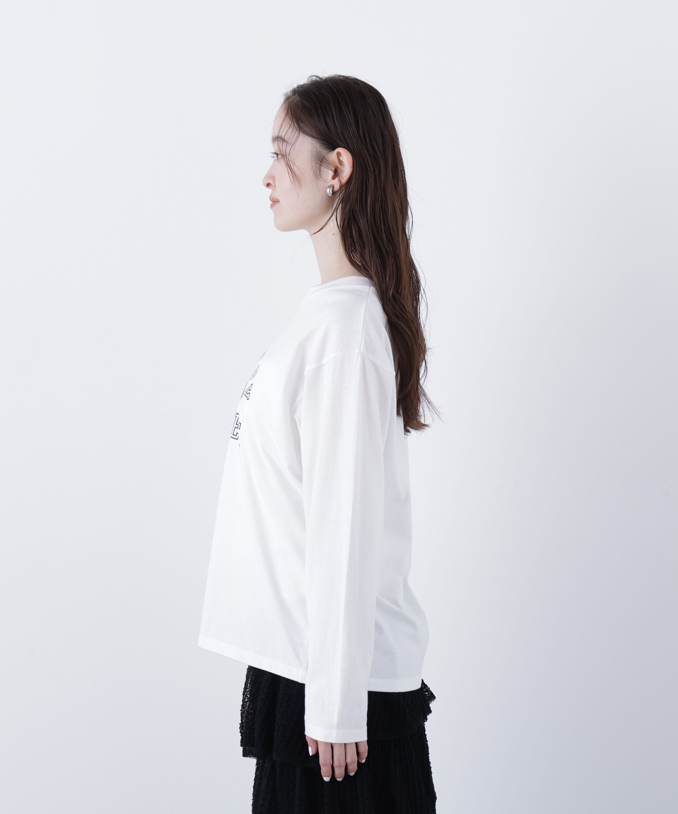  「〈N.〉カレッジロゴロンＴ」|Tシャツ・カットソー|