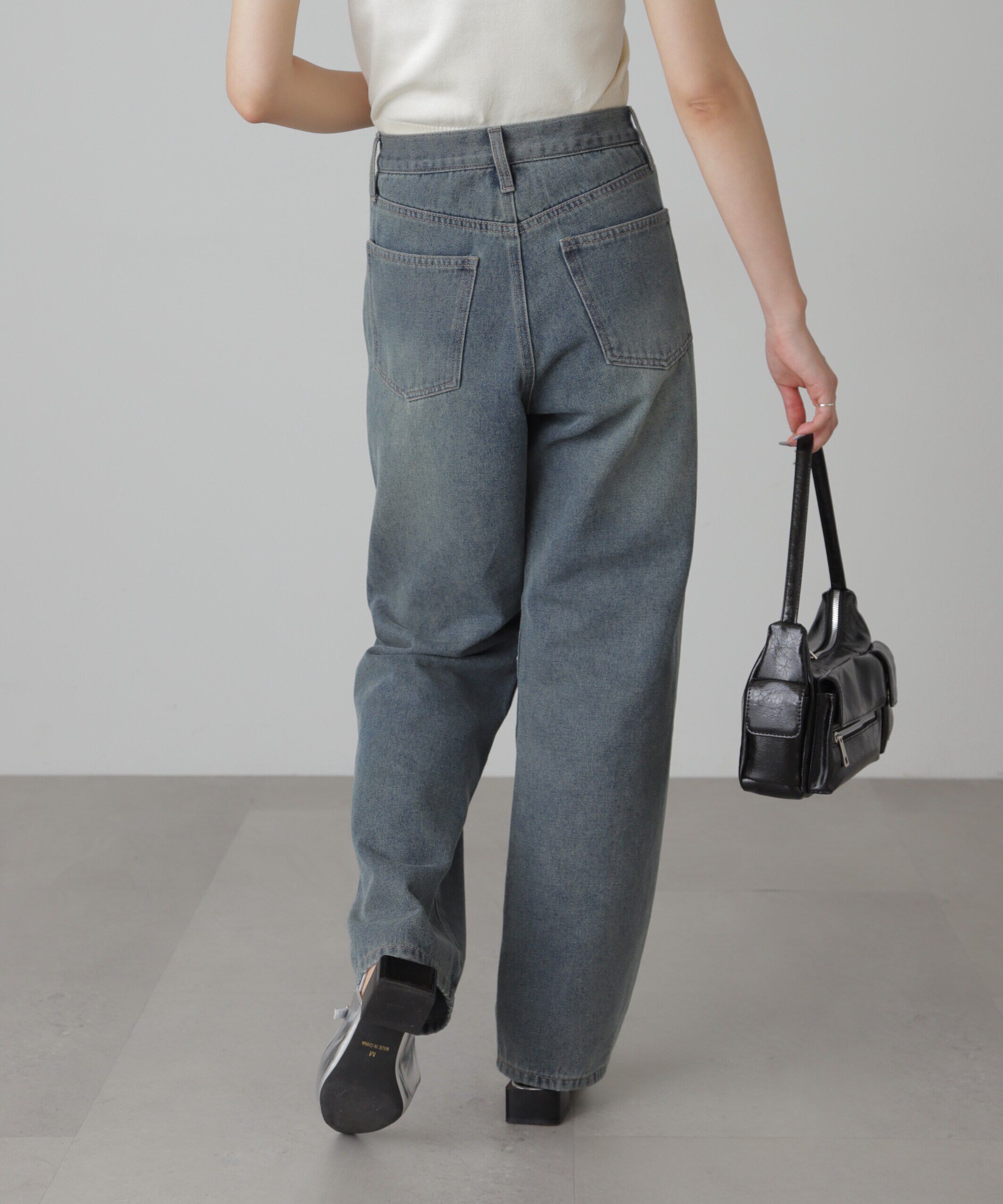  「[XS-Lサイズ展開]ストレートデニムパンツ」|その他|